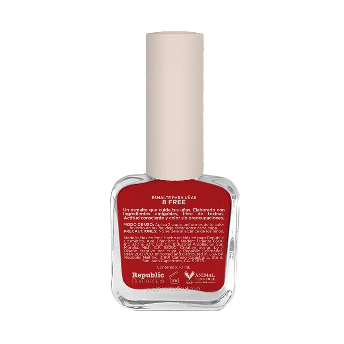 8-Free Nail Polish - Non-Toxic & Vegan Nail Enamel for Safe & Healthy Manicures - Perfect for Salons, Home Use & Special Occasions