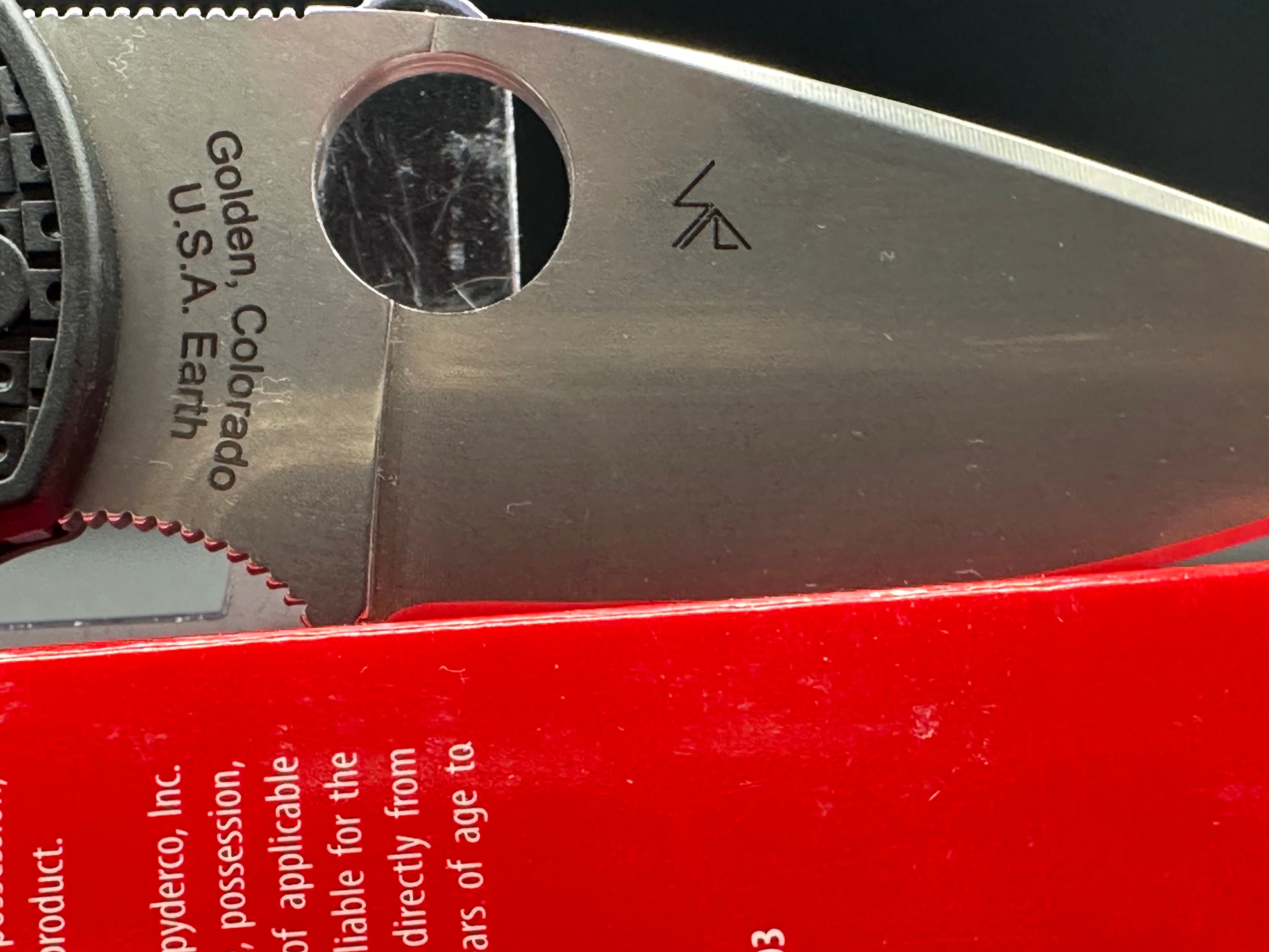 Spyderco C41PBK5 Native 5 Lightweight Folding Knife - EDC Pocket Knife for Camping, Hiking & Outdoor Adventures