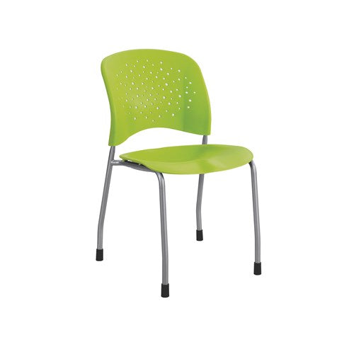 Safco Reve GuestBistro Chair with Straight Legs & Round Back - 6805 - Stylish & Comfortable Dining Chair for Restaurants, Cafes, and Home Kitchens
