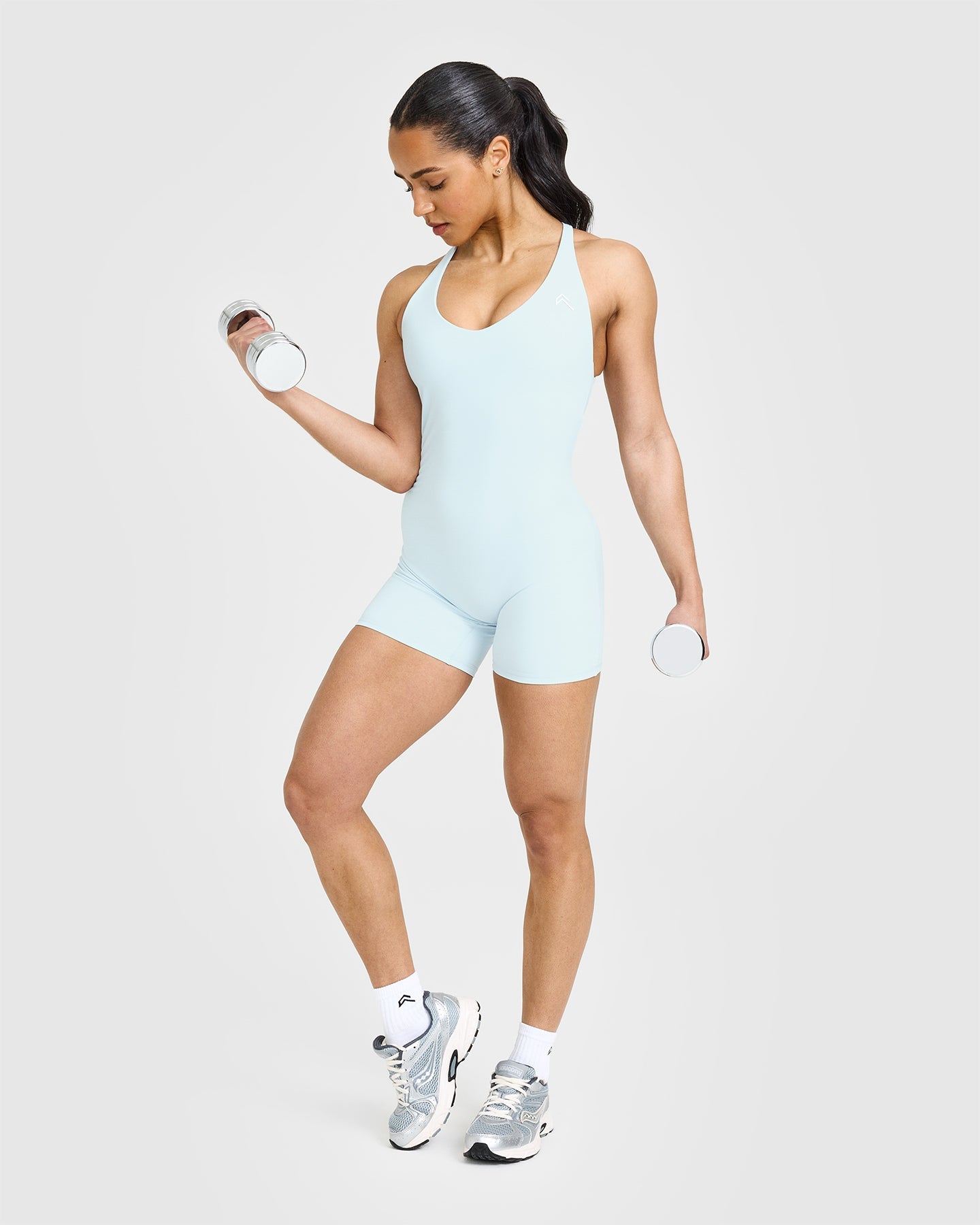 Unified Scoop Back All-in-One 6 | Cloud Blue | Comfortable Nursing & Maternity Wear for Everyday Use