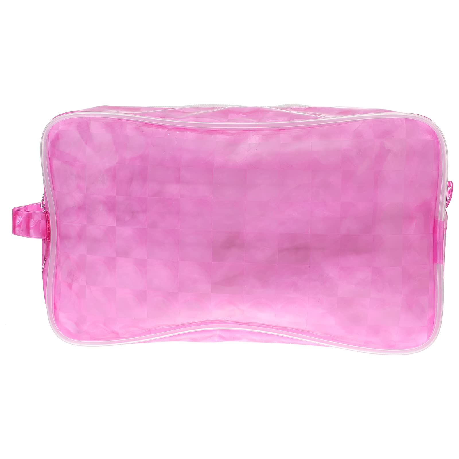 LUOZZY Waterproof Travel Toiletry Bag for Women - Cosmetic Makeup Organizer with Multiple Pockets (Rose Red) | Perfect for Air Travel, Gym, Camping & Daily Use