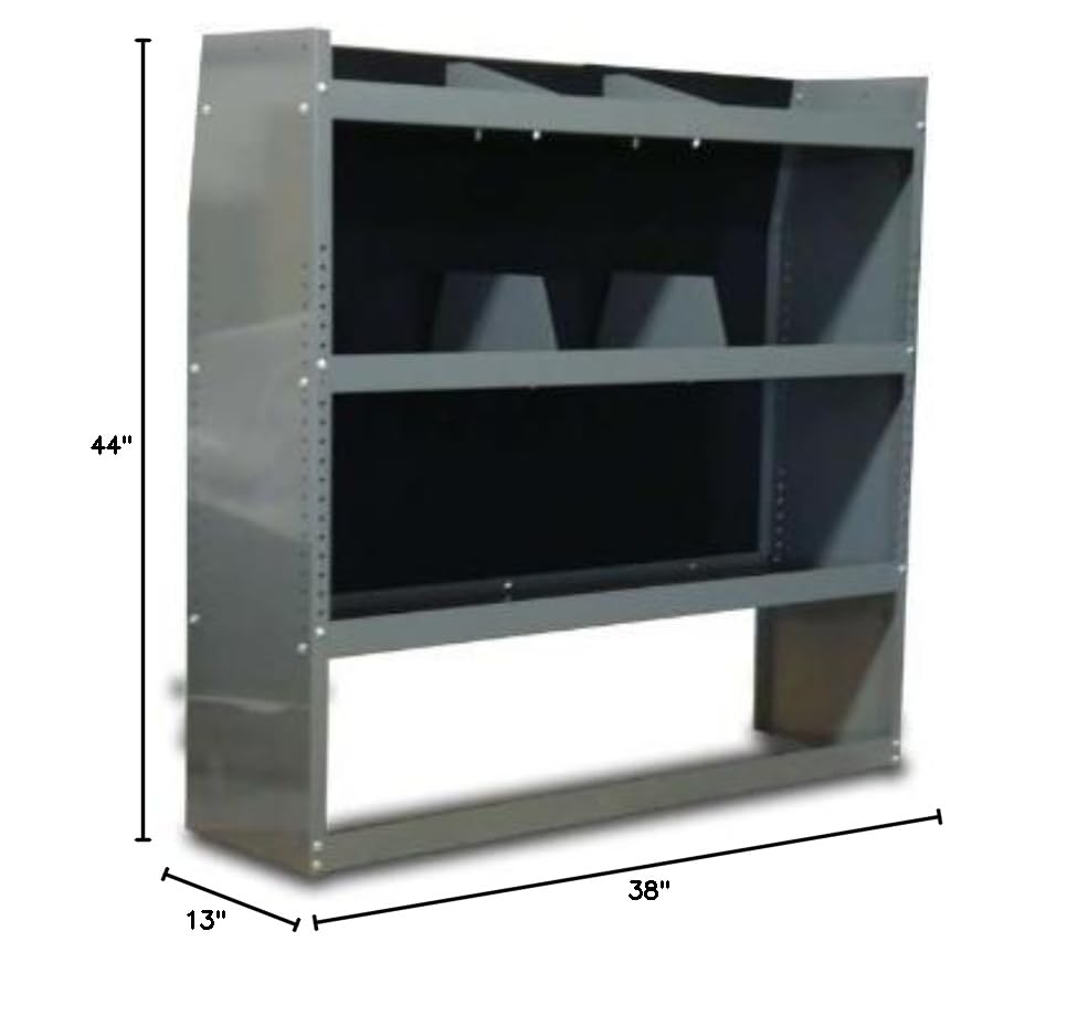 Ford Transit Connect Shelving Storage Unit - Heavy Duty Van Organizer for Tools & Equipment | Perfect for Work Trucks, Delivery Vans & Cargo Management