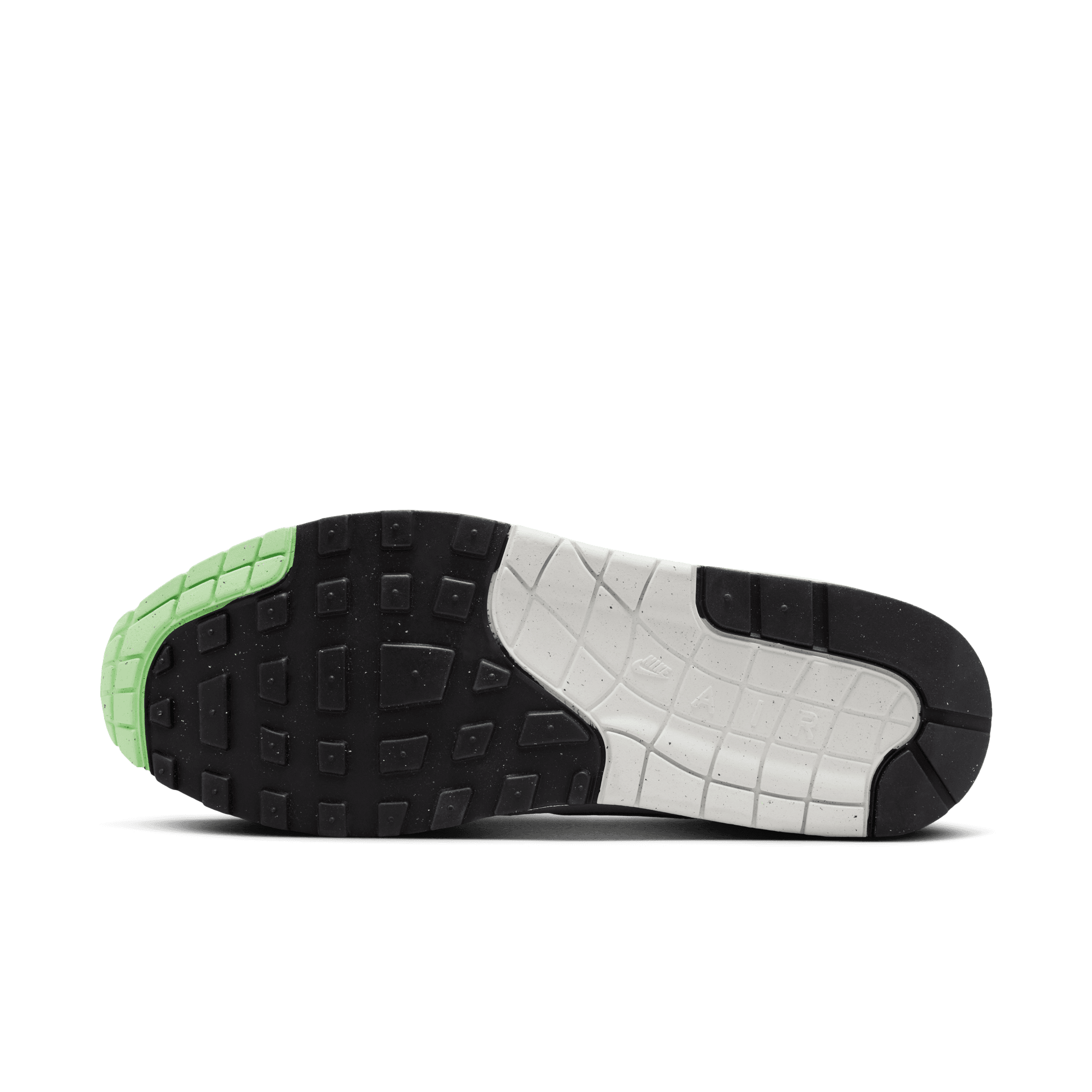 Nike Air Max 1 Essential Running Shoes - Summit White/Vapor Green - Comfortable Athletic Sneakers for Men & Women | Perfect for Gym, Jogging & Casual Wear