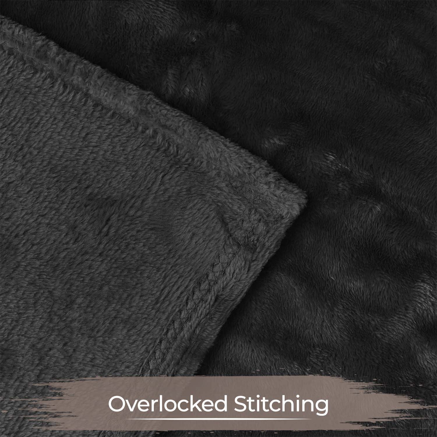 Soft Fleece Plush Blanket - Medium Weight Fluffy Cozy Throw for Couch, Bed & Home Decor - Perfect for Winter, Gifts & Relaxation