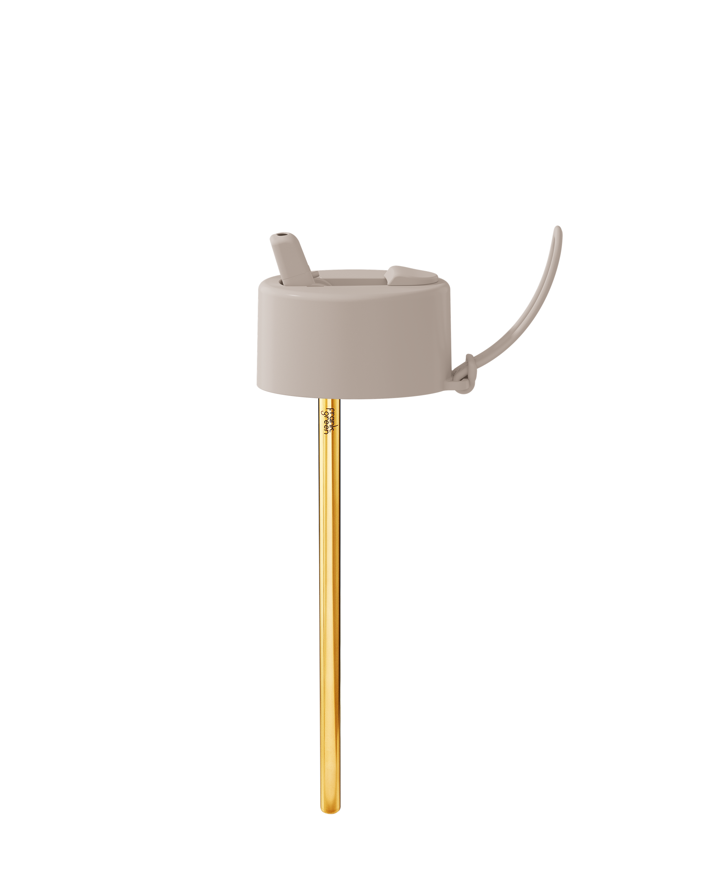 20oz Flip Straw Lid with Strap & Straw - 595ml Leak-Proof Water Bottle Accessory for Gym, Hiking & Outdoor Activities