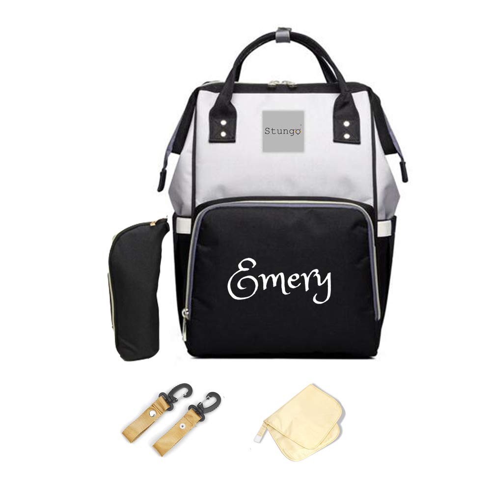 Personalized Large Diaper Bag Backpack - Multi-Functional Tote, Messenger & Shoulder Bag for Moms | Perfect for Travel, Daycare & Baby Essentials Organization