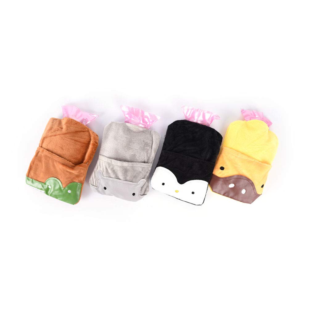 Cartoon Rabbit Hot Water Bottle Cover - Explosion-Proof Plush Fabric, Removable & Washable - Perfect for Winter Warmth, Bedtime Comfort & Pain Relief