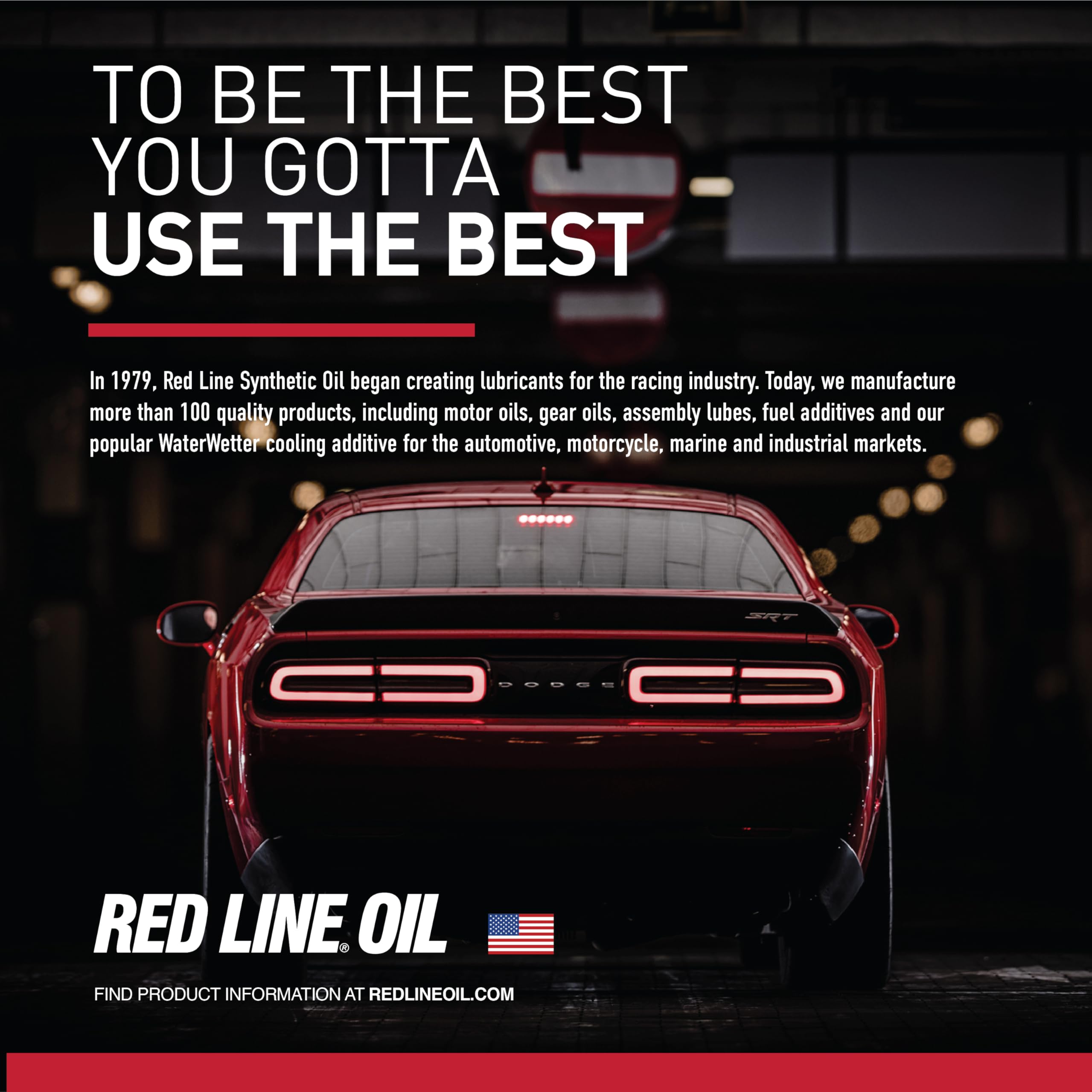 Red Line 21405 15W40 Full Synthetic Diesel Engine Oil - 1 Gallon (4 Pack) | High Performance Motor Oil for Trucks, SUVs & Heavy Duty Vehicles | Extreme Temperature Protection & Engine Cleanliness