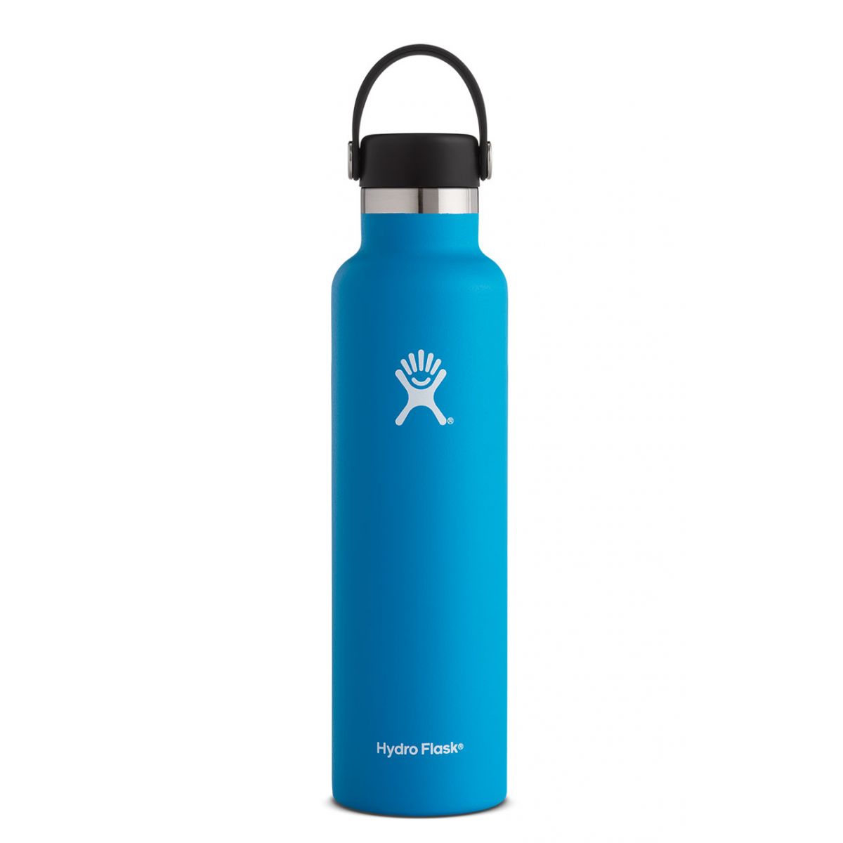 24 oz Standard Mouth Water Bottle - BPA-Free, Leak-Proof Stainless Steel Insulated Bottle for Gym, Hiking & Everyday Use