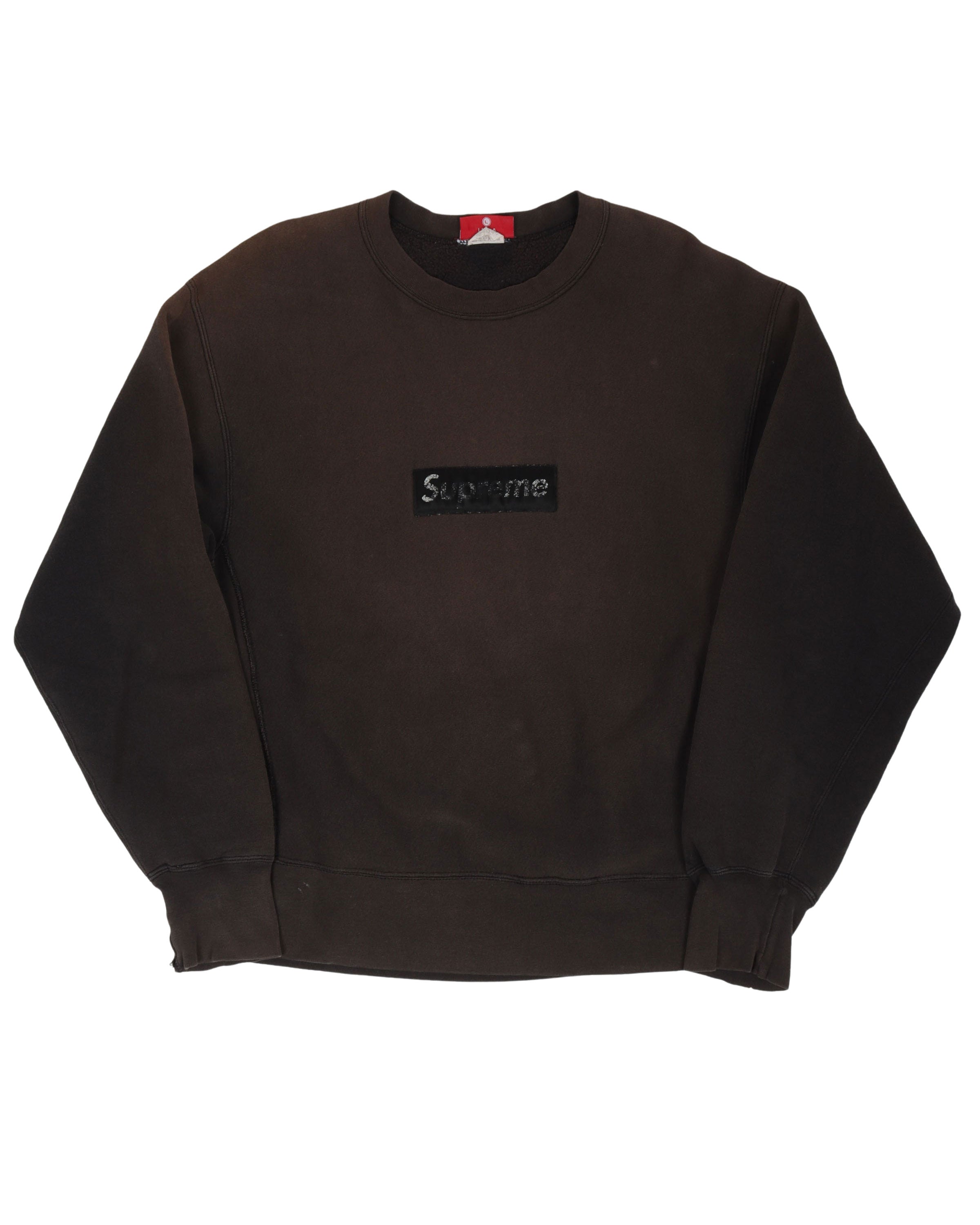 1995 Nylon Box Logo Crewneck Sweatshirt - Vintage Streetwear for Men & Women - Perfect for Casual Outfits, Street Style & Layering