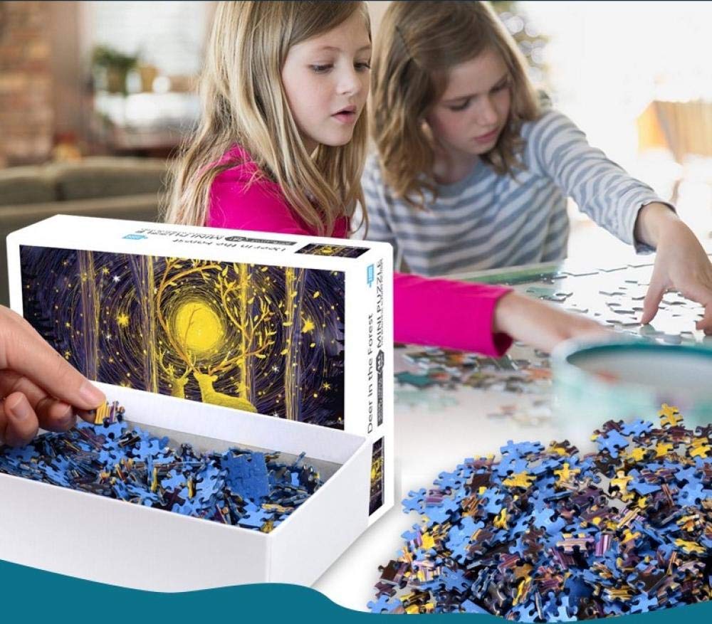 1000 Piece Wooden Jigsaw Puzzle for Adults & Kids - Motocross Dirt Bike Rider Artwork, Educational Brain Teaser Toy | Perfect for Family Game Night, Classroom Activities & Stress Relief