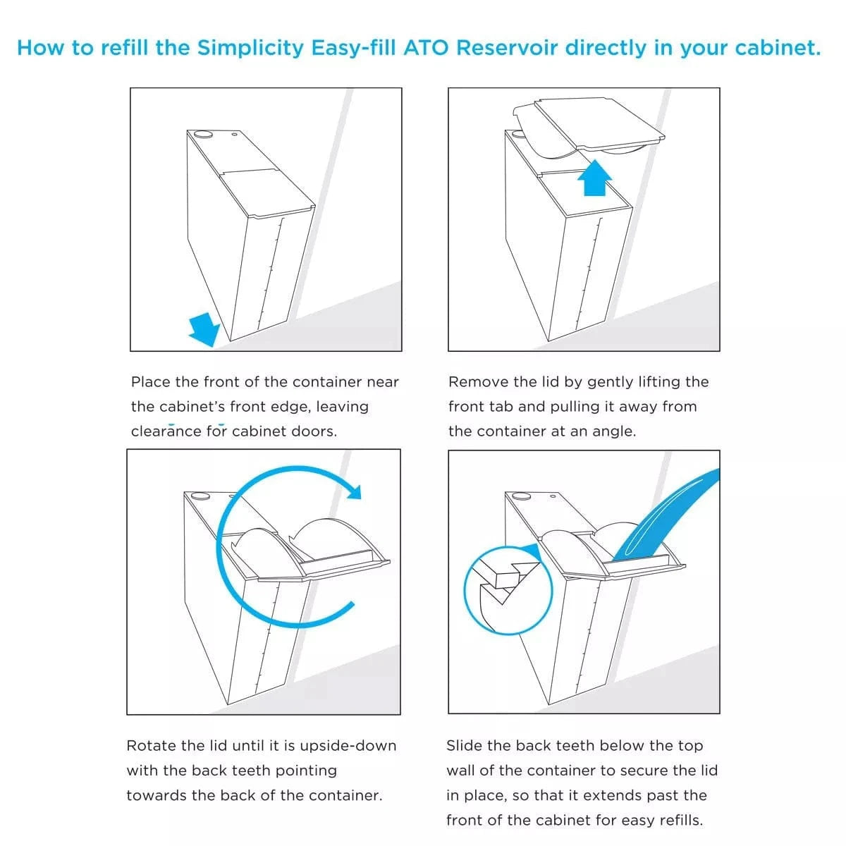 ATO Reservoir Simplicity - High-Quality Water Storage Solution for Home, Garden, and Emergency Use