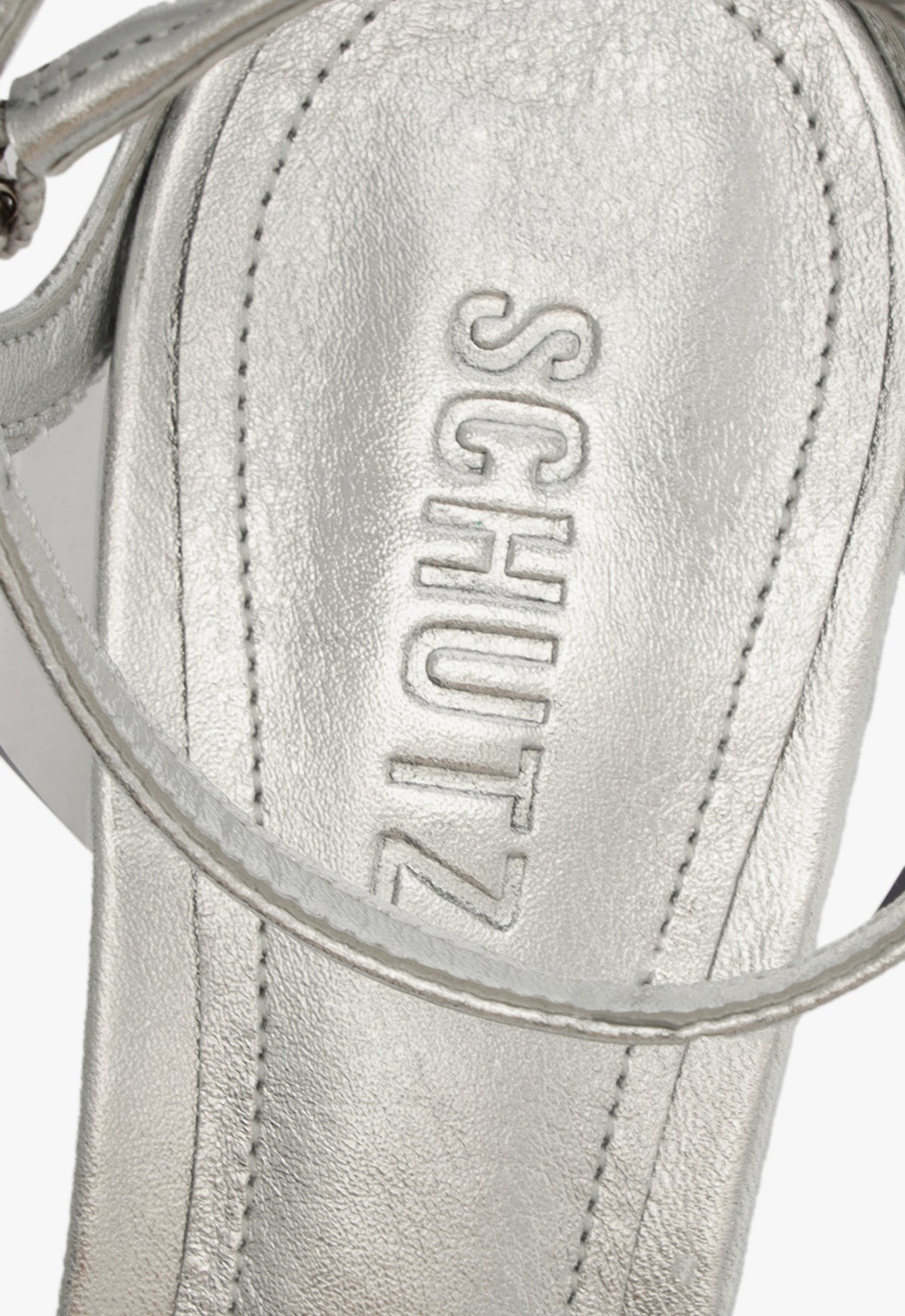 Skye Metallic Nappa & Vinyl Sandals for Women - Fashionable Leather Straps Summer Slide Sandals - Perfect for Beach, Pool Party & Casual Outings