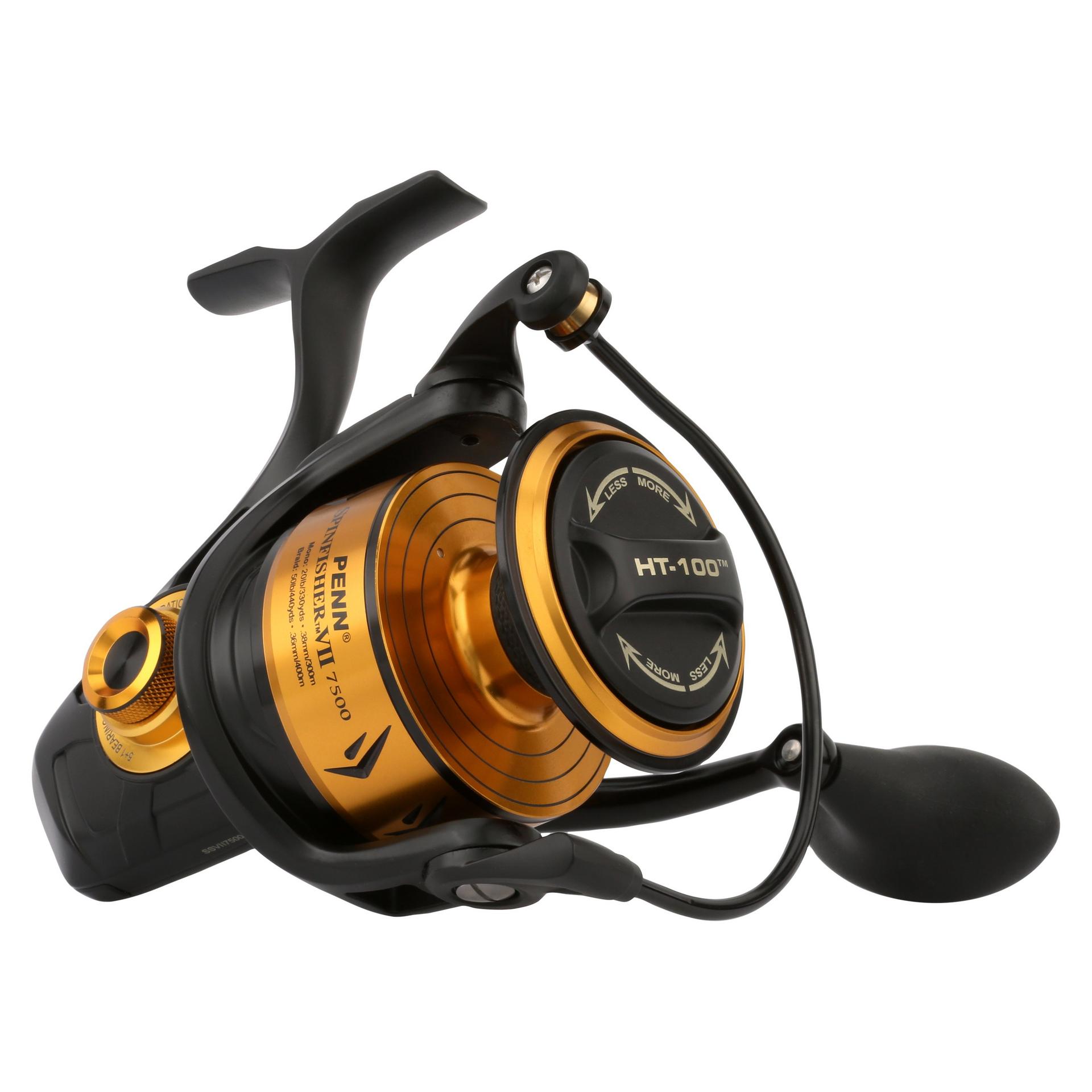 Penn Spinfisher VII Spinning Fishing Reel - Saltwater & Freshwater Resistant, Smooth Drag System - Perfect for Surf Fishing, Pier Fishing & Offshore Angling
