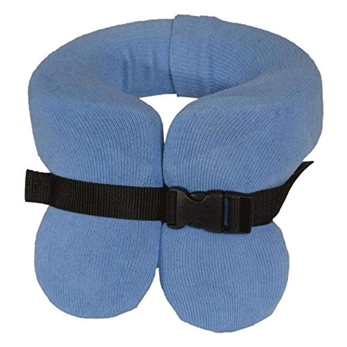 Danmar Products Hensinger Head Support Pillow - Small Size, Blue Color - Perfect for Travel, Office & Home Use - Neck Pain Relief & Comfort Support