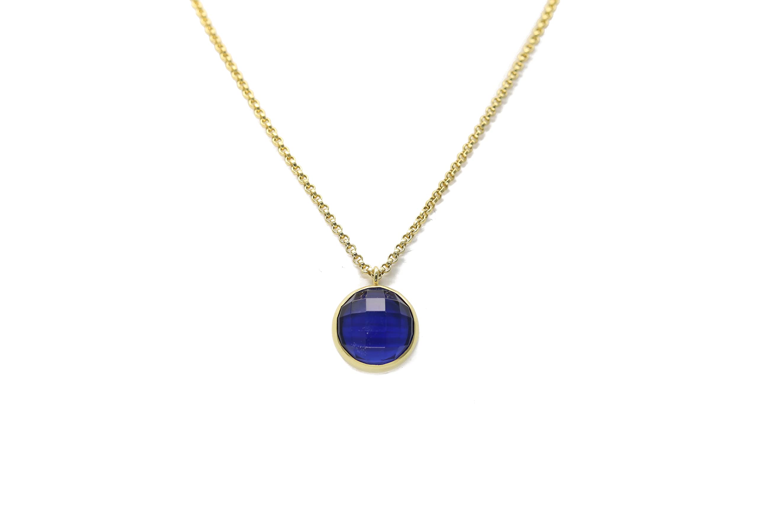 Vibrant Blue Sapphire Pendant Necklace - Handcrafted Gemstone Jewelry for Women - Perfect Birthday, Bridal & Anniversary Gift - Elegant Jewelry Box Included | Ideal for Weddings, Date Nights & Special Occasions