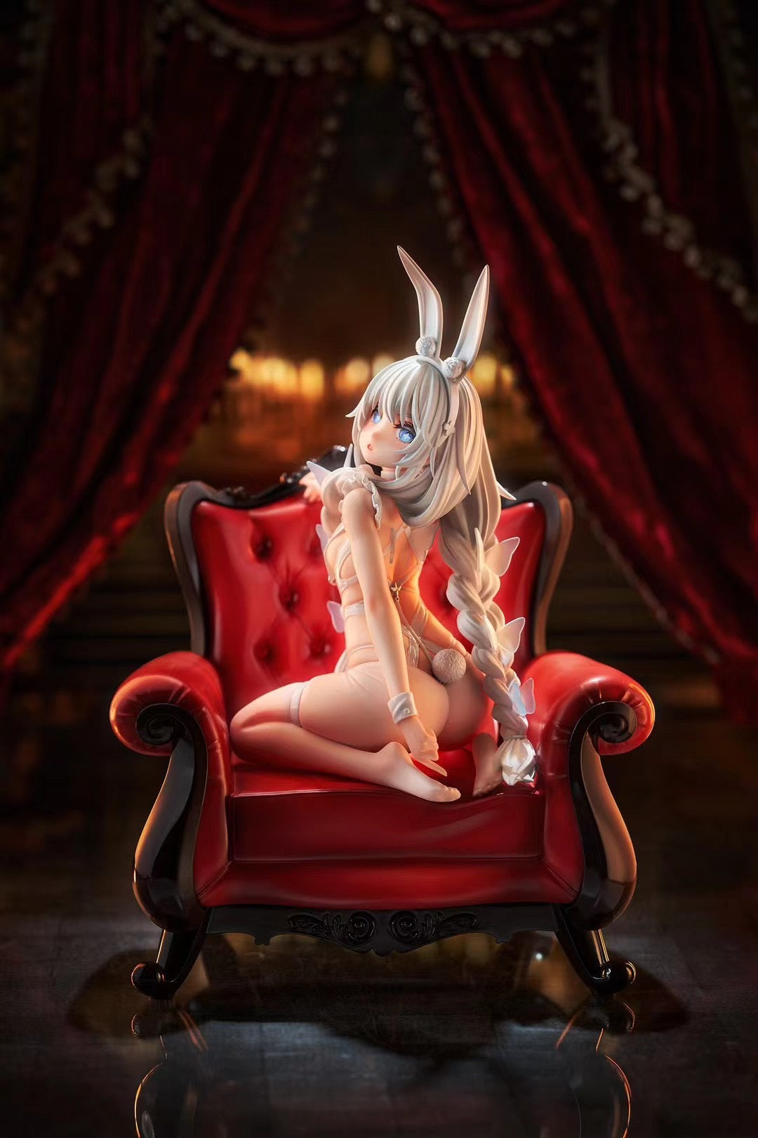 Azur Lane MNF Le Malin Anime Figure - Rainbow Studio Collectible | Perfect for Gaming Displays, Anime Collections & Office Decor