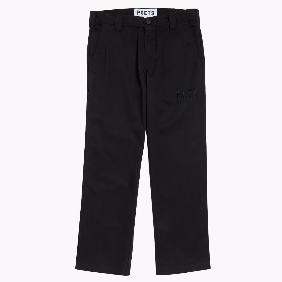 Poets Bryne Relaxed Fit Cotton Pants for Women - Soft Comfortable Casual Trousers (Black) | Perfect for Lounge Wear, Yoga & Everyday Outfits