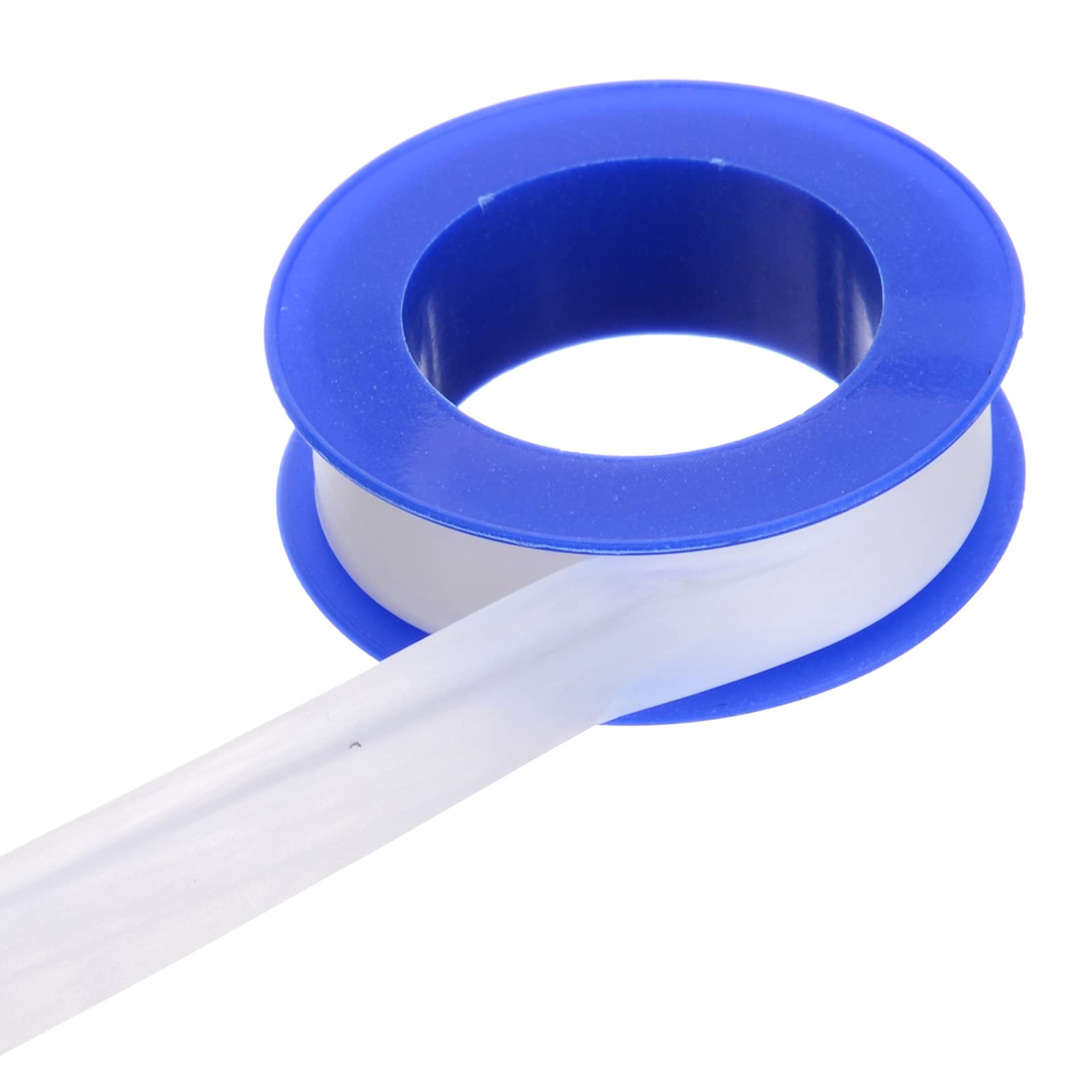 PTFE Pipe Sealant Tape - 1/2 Inch x 520 Inches Waterproof Plumbing Tape for Leak Repair, Pipe Thread Sealing - Ideal for Faucets, Showerheads & Gas Line Connections (1 Roll)