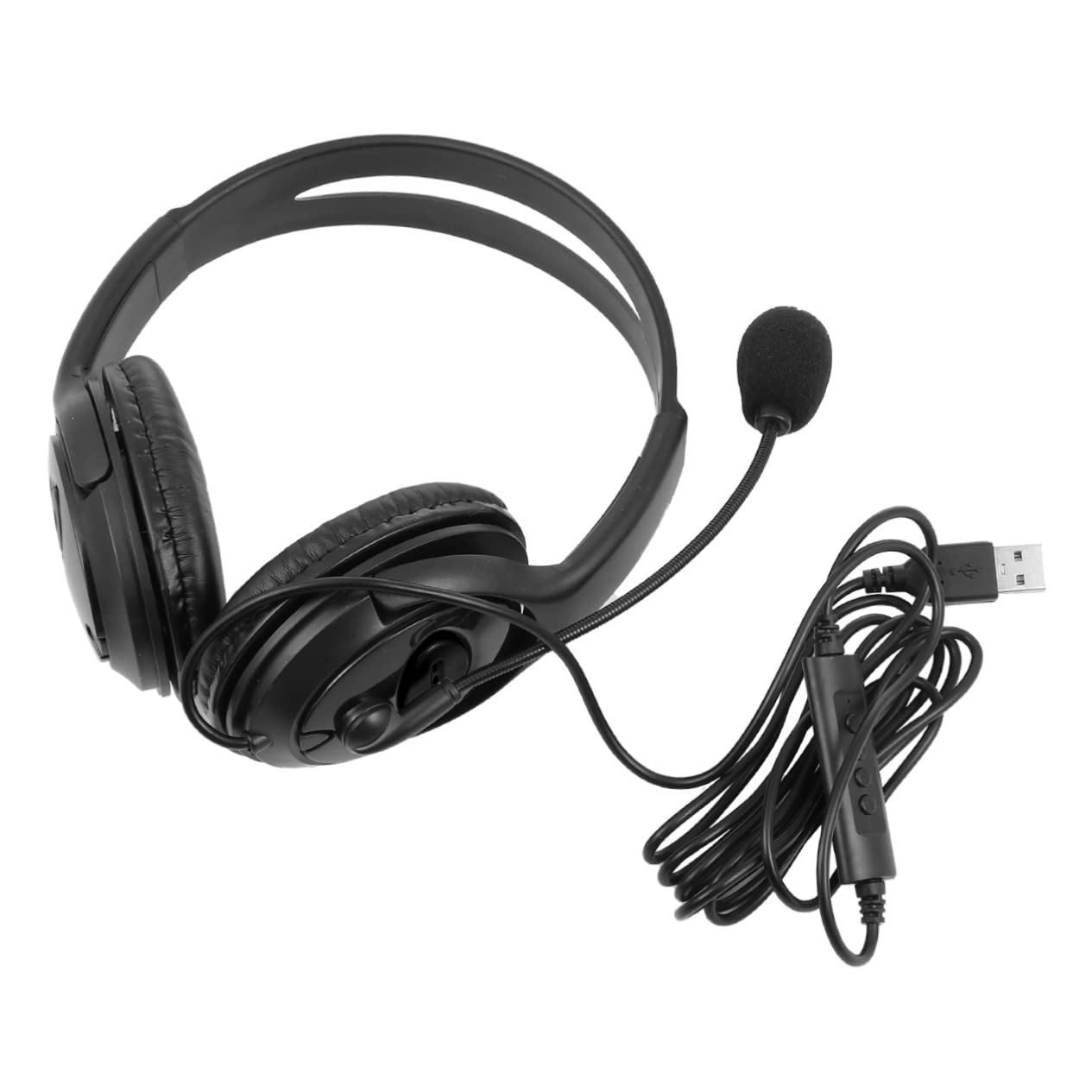 Gadpiparty USB Gaming Headset with Microphone - Noise Cancelling Earbuds for PC, Computer, Laptop - Perfect for Online Gaming, Zoom Meetings & Music Listening