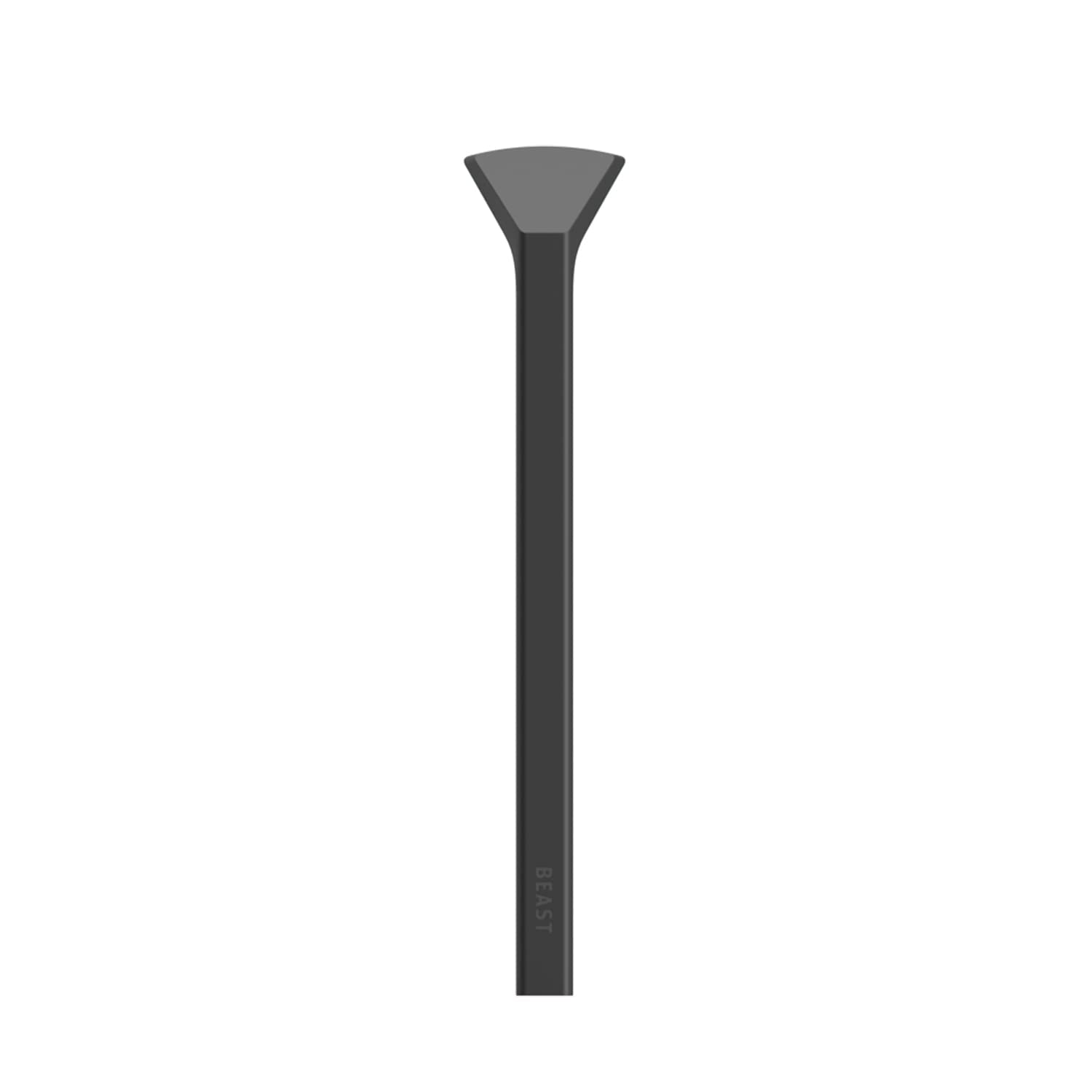 Beast Vessel Spatula - Small Sturdy Silicone Kitchen Spatula for Baking & Cooking | Heat-Resistant & Flexible | Perfect for Mixing, Scraping & Flipping (Carbon Black) | Ideal for Home Bakers & Professional Chefs
