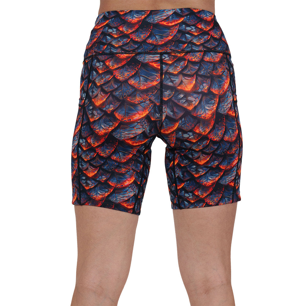 Molten Dragon Men's Athletic Shorts - Lightweight Quick-Dry Gym Workout Running Basketball Shorts for Men - Perfect for Training, Sports & Casual Wear