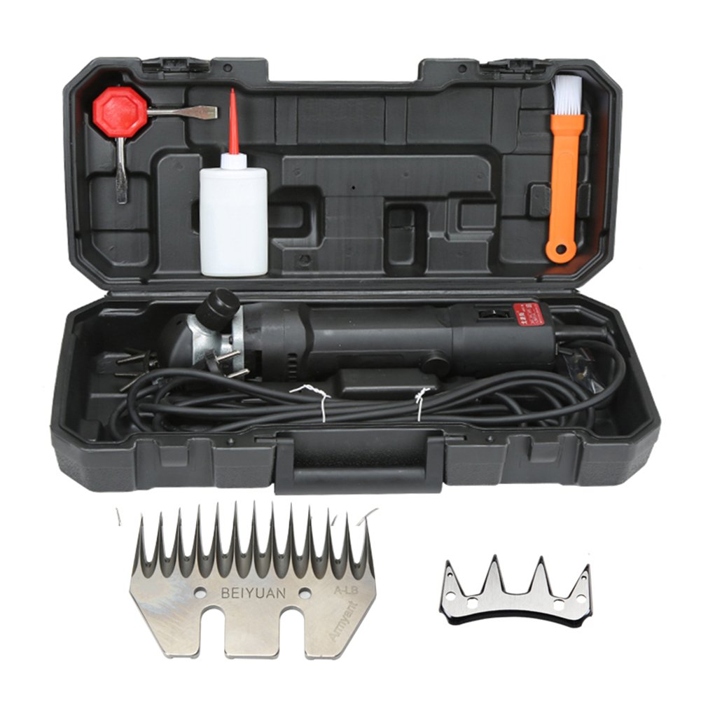 TOPCHANCES 690W Electric Clipper Shears - Professional 6-Speed Animal Grooming Tool with 13-Tooth Straight Blade for Sheep, Goats & Livestock (220V) | Perfect for Farm Supplies, Wool Cutting & Pet Grooming