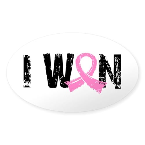 Clear - I Won Breast Cancer Sticker