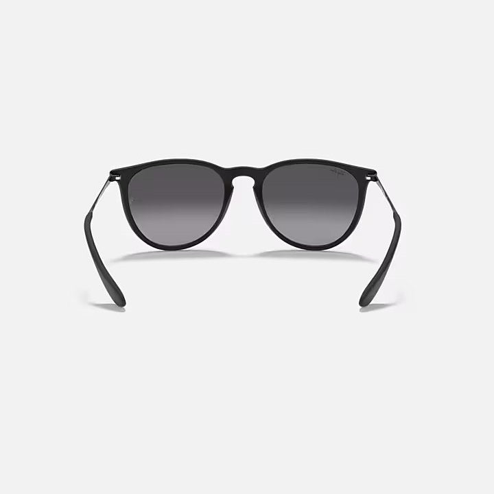 Ray Ban Erika Sunglasses - Classic Rubber Black Frame for Men & Women - Perfect for Outdoor Activities, Driving, and Fashion Accessories