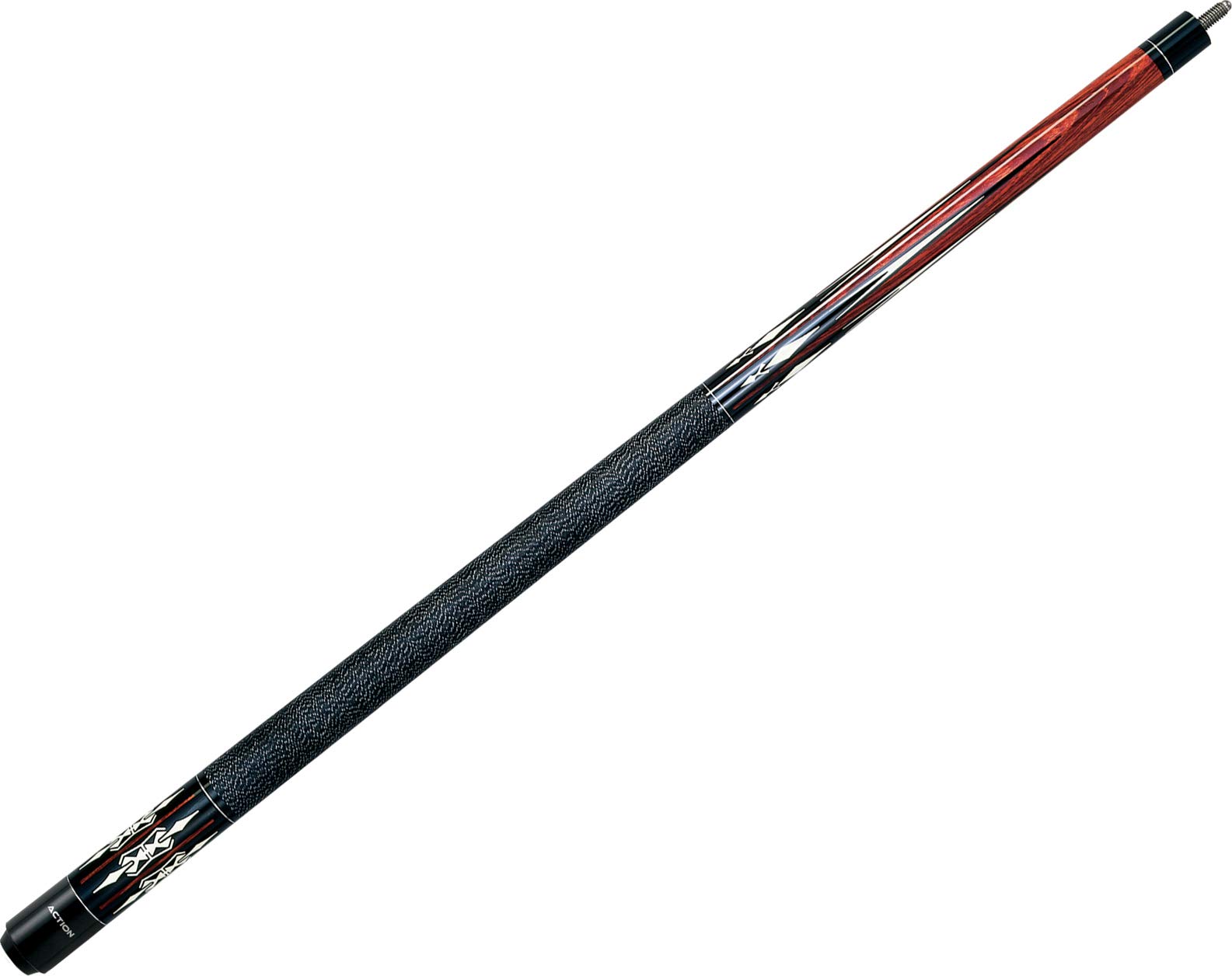 Premium Exotic Action Pool Cue Stick - 18oz Weight for Professional Billiards Players | Perfect for Tournaments, Bars & Home Game Rooms