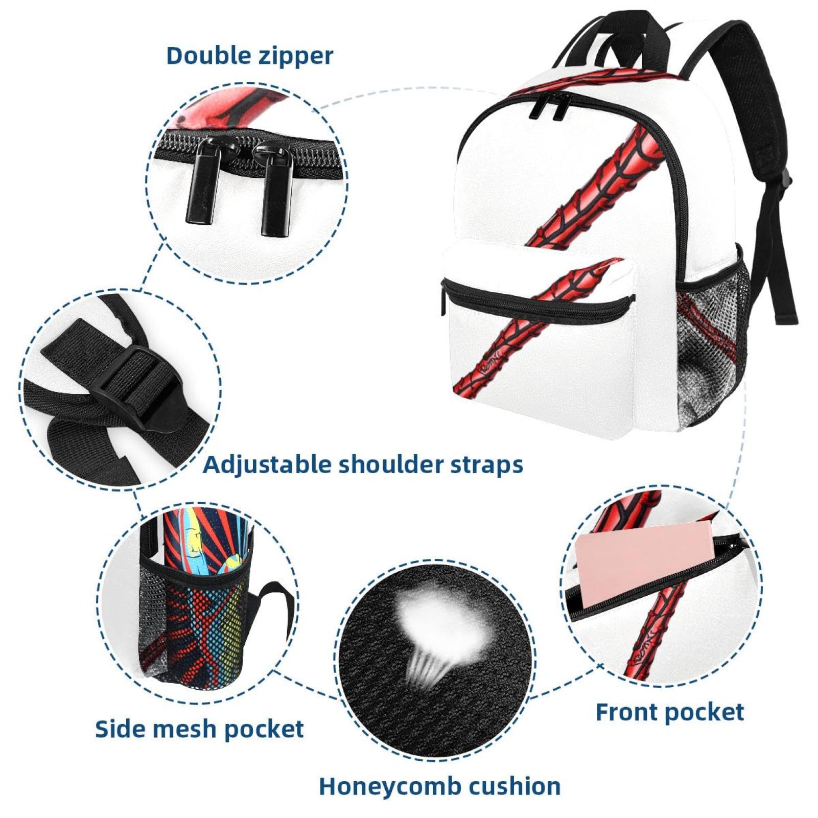 Stylish Travel Backpack for Women & Men - Durable Baseball Backpack for Commuting, School, Sports & Outdoor Adventures
