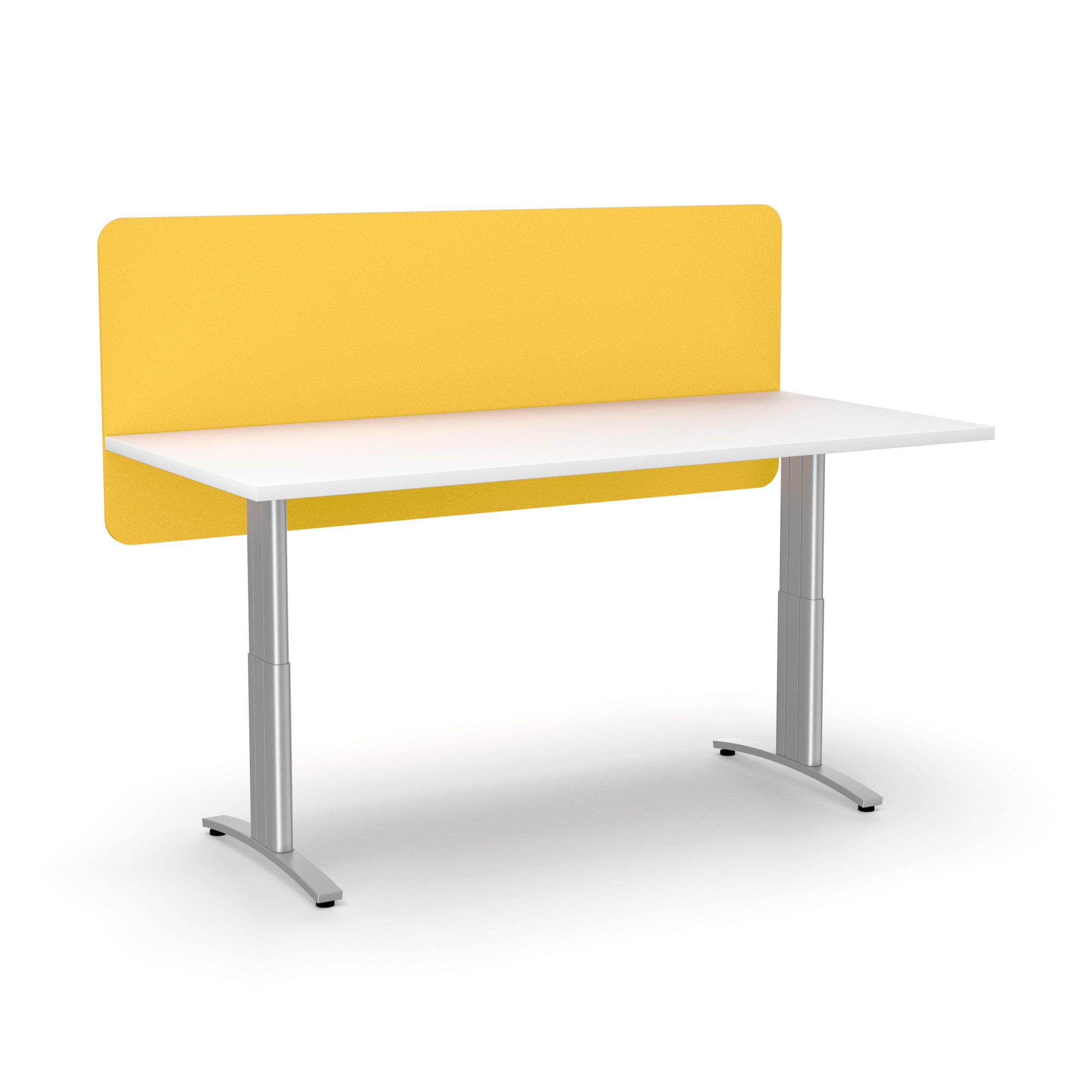 600mm x 1800mm x 12mm Acoustic Desk Privacy Panel - Noise Reducing Office Partition in Multiple Colors | Perfect for Open Workspaces & Home Offices