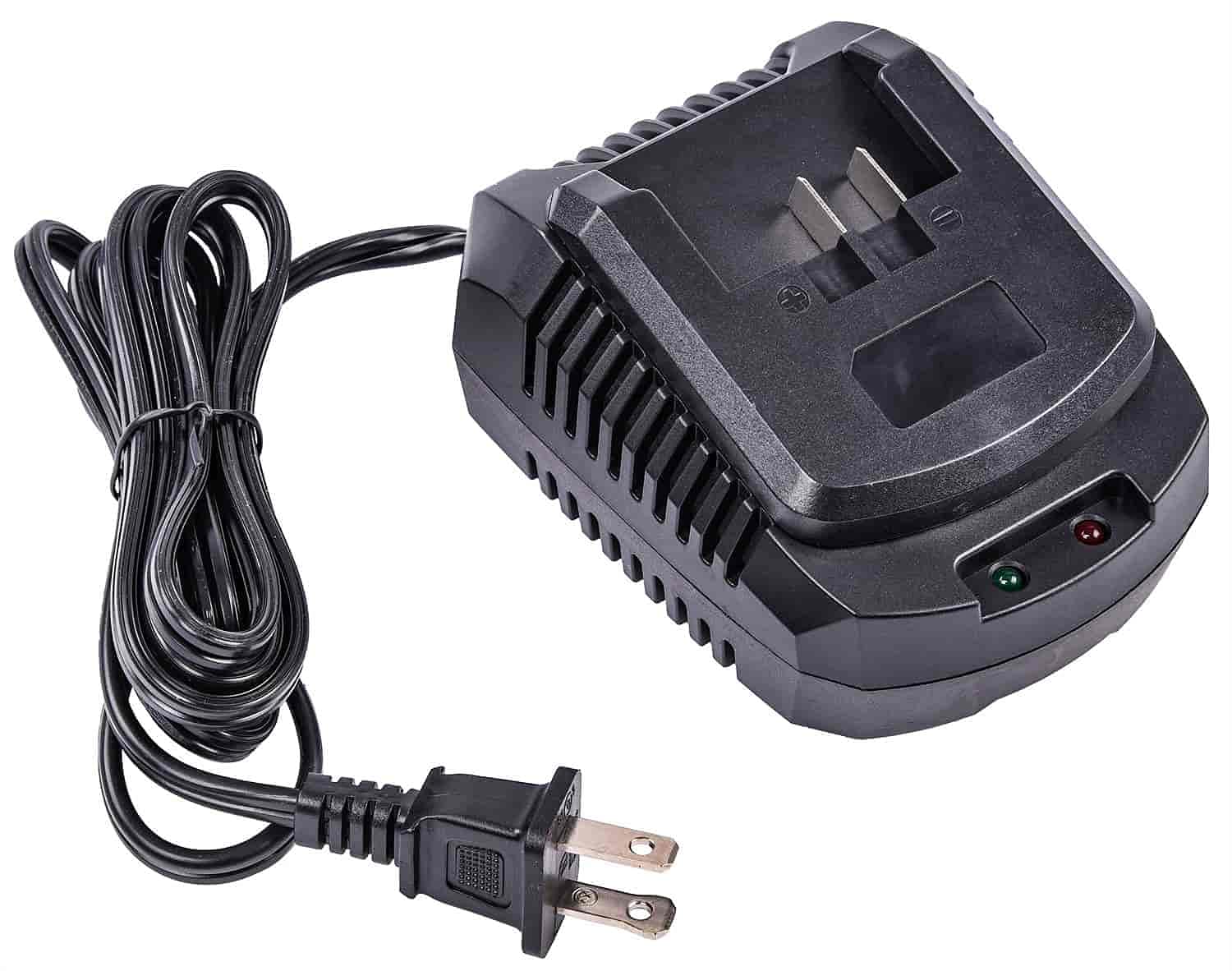 JEGS 81028 Replacement Battery Charger for Cordless Grease Gun 555-81026 - Fast Charging Power Tool Accessory for Automotive & Industrial Maintenance