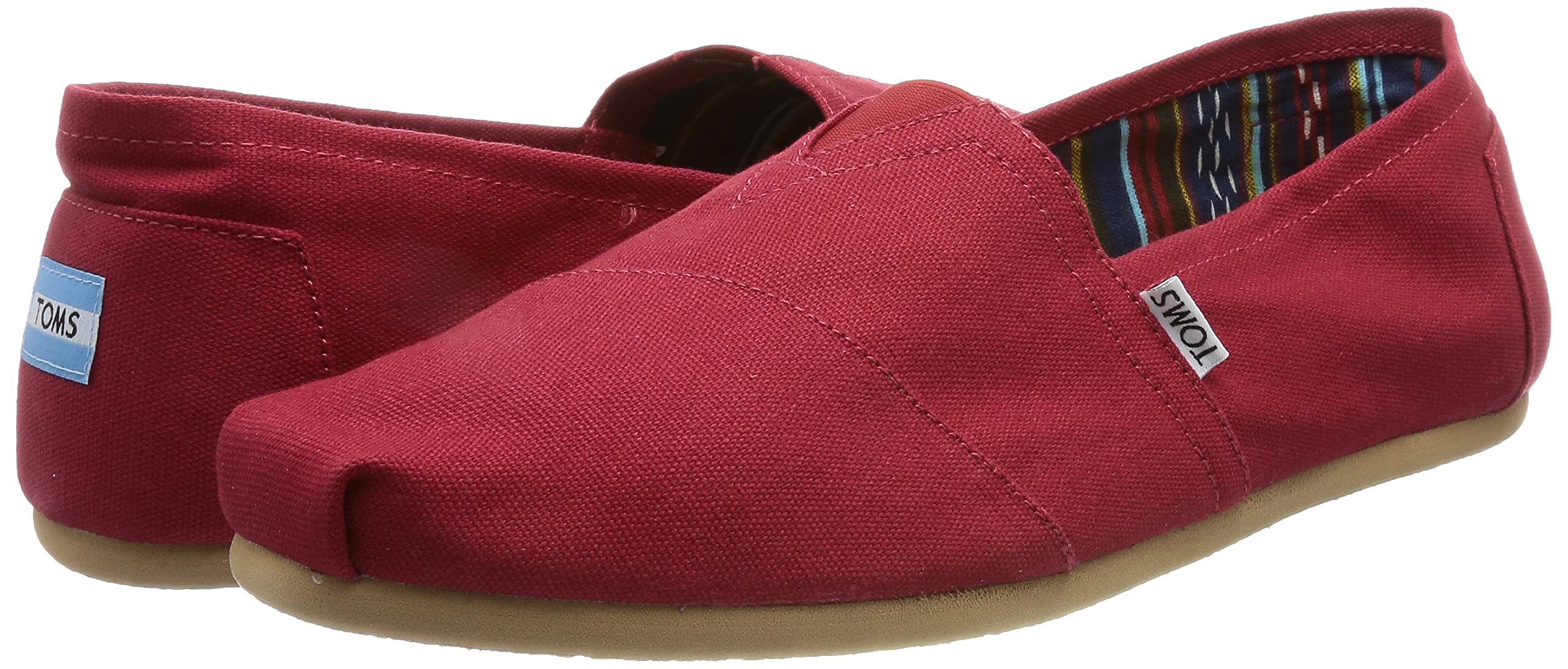 TOMS Men's Classic Canvas Espadrille Shoes - Comfortable & Stylish Slip-Ons for Casual Wear, Beach, and Summer Outfits