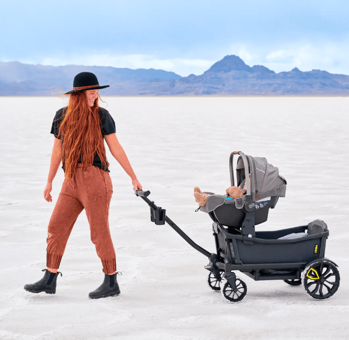 Veer Cruiser ICS Stroller Adapter for Cybex, Nuna & Maxi Cosi Car Seats - Universal Infant Car Seat Carrier for Travel & Everyday Use