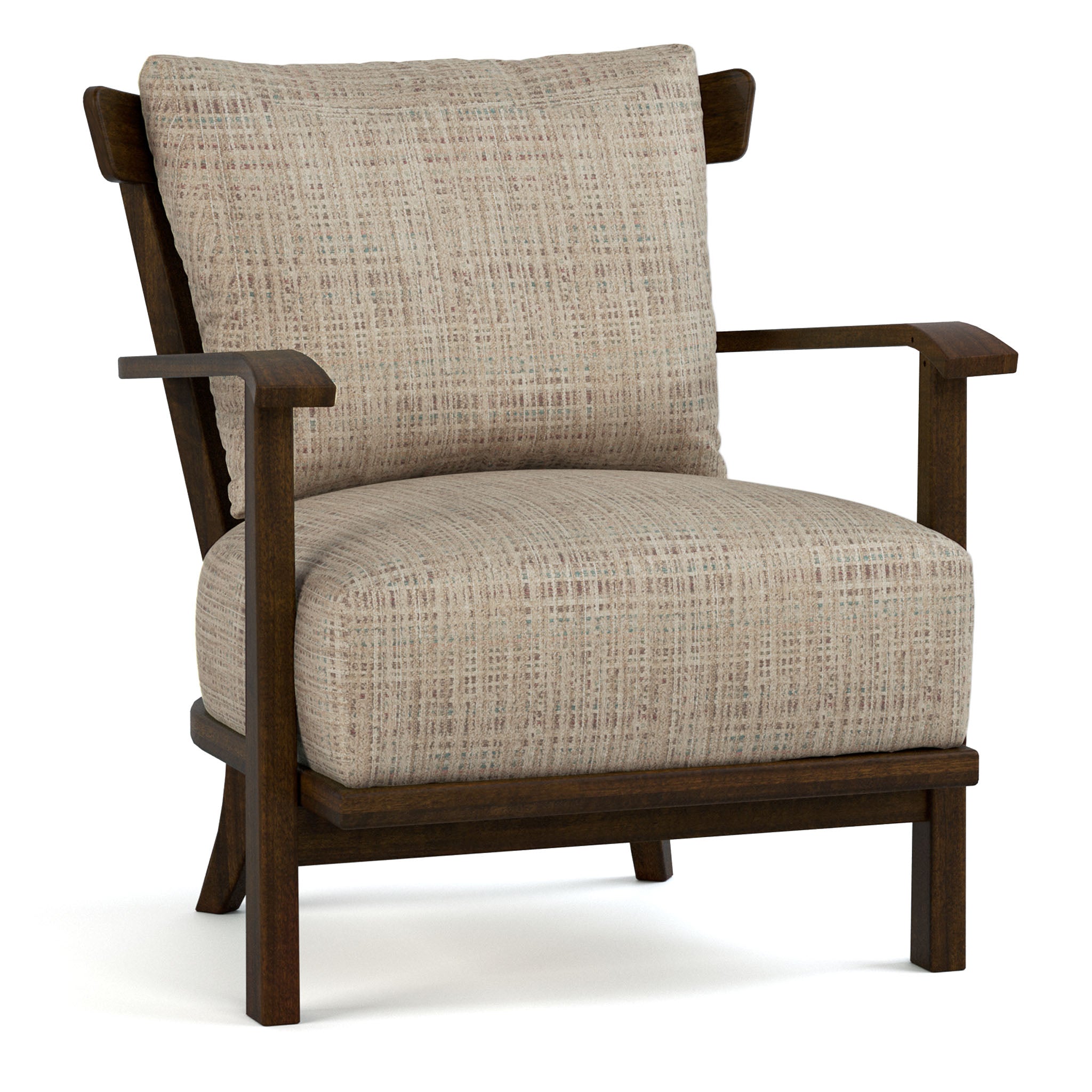 Premium Hudson Valley Solid Wood Frame Chair - Handcrafted Rustic Dining & Living Room Furniture for Home Decor