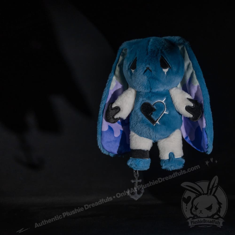 Plushie Dreadfuls Grief Rabbit - Soft Stuffed Animal Toy for Comfort & Emotional Support | Perfect for Grieving, Therapy, and Mental Health Awareness