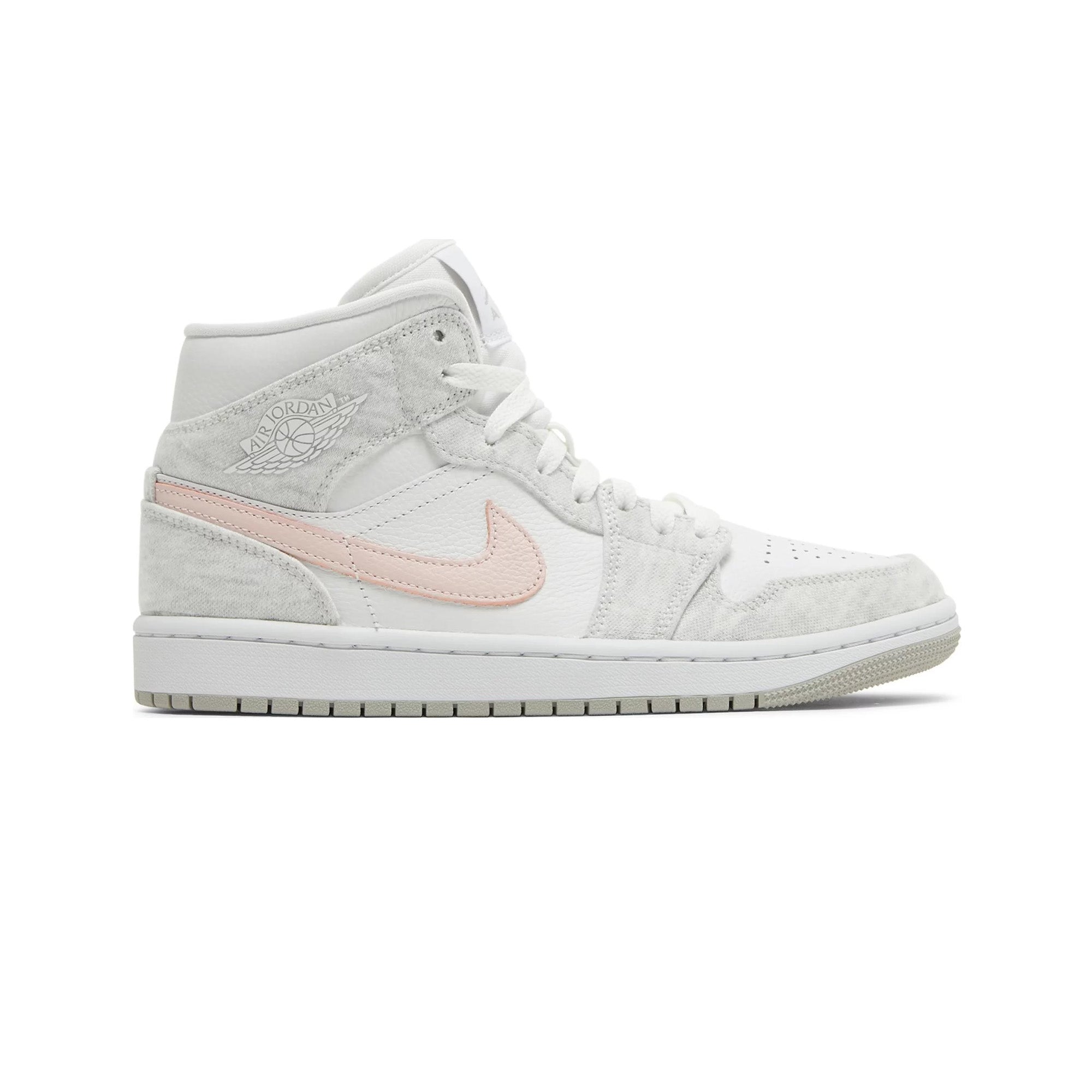 Air Jordan 1 Mid SE 'Light Iron Ore' Women's Basketball Shoes (2021) - Comfortable Sneakers for Running, Gym Workouts & Streetwear Fashion