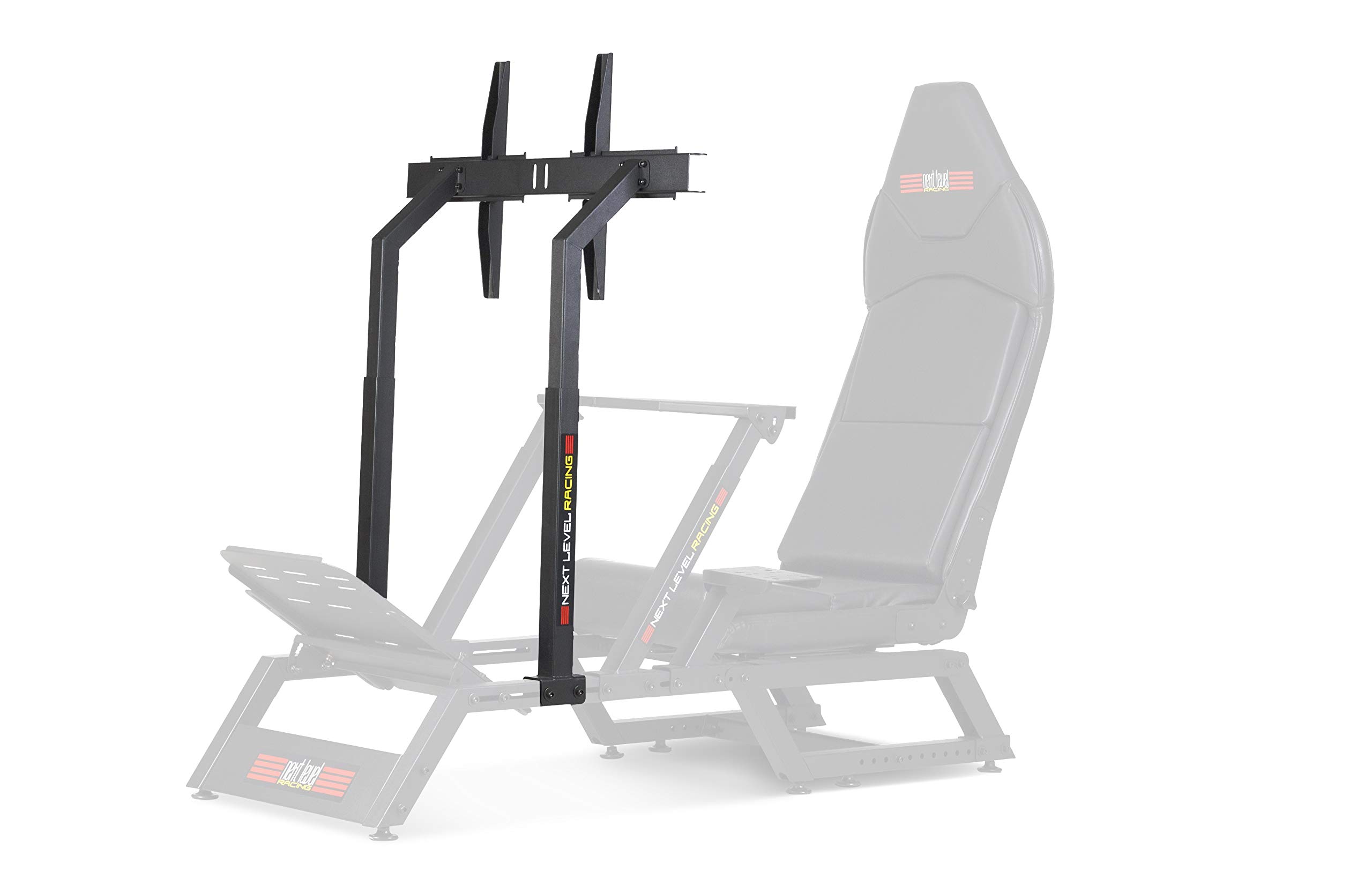 Next Level Racing F-GT Racing Simulator Monitor Stand - Matte Black (NLR-A006) | Perfect for Flight & Driving Simulation Gaming Setups