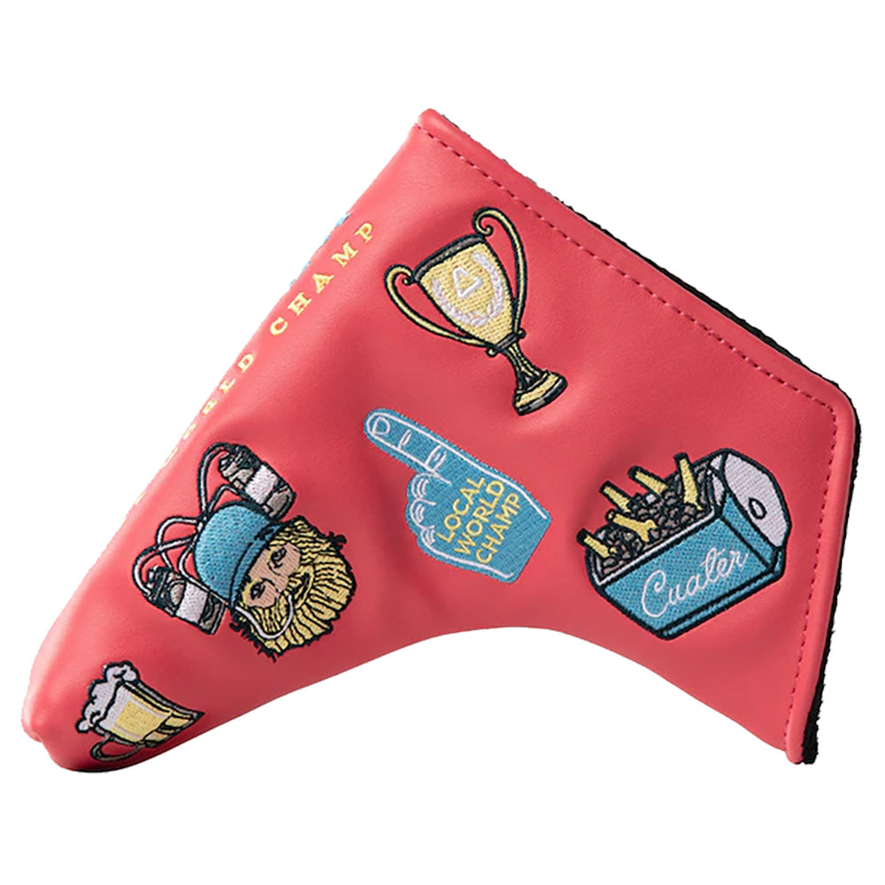 Cuater by TravisMathew Golf Putter Headcover - Premium Magnetic Club Cover for Golf Enthusiasts - Perfect for Protecting Your Putter on the Course or at Home Practice