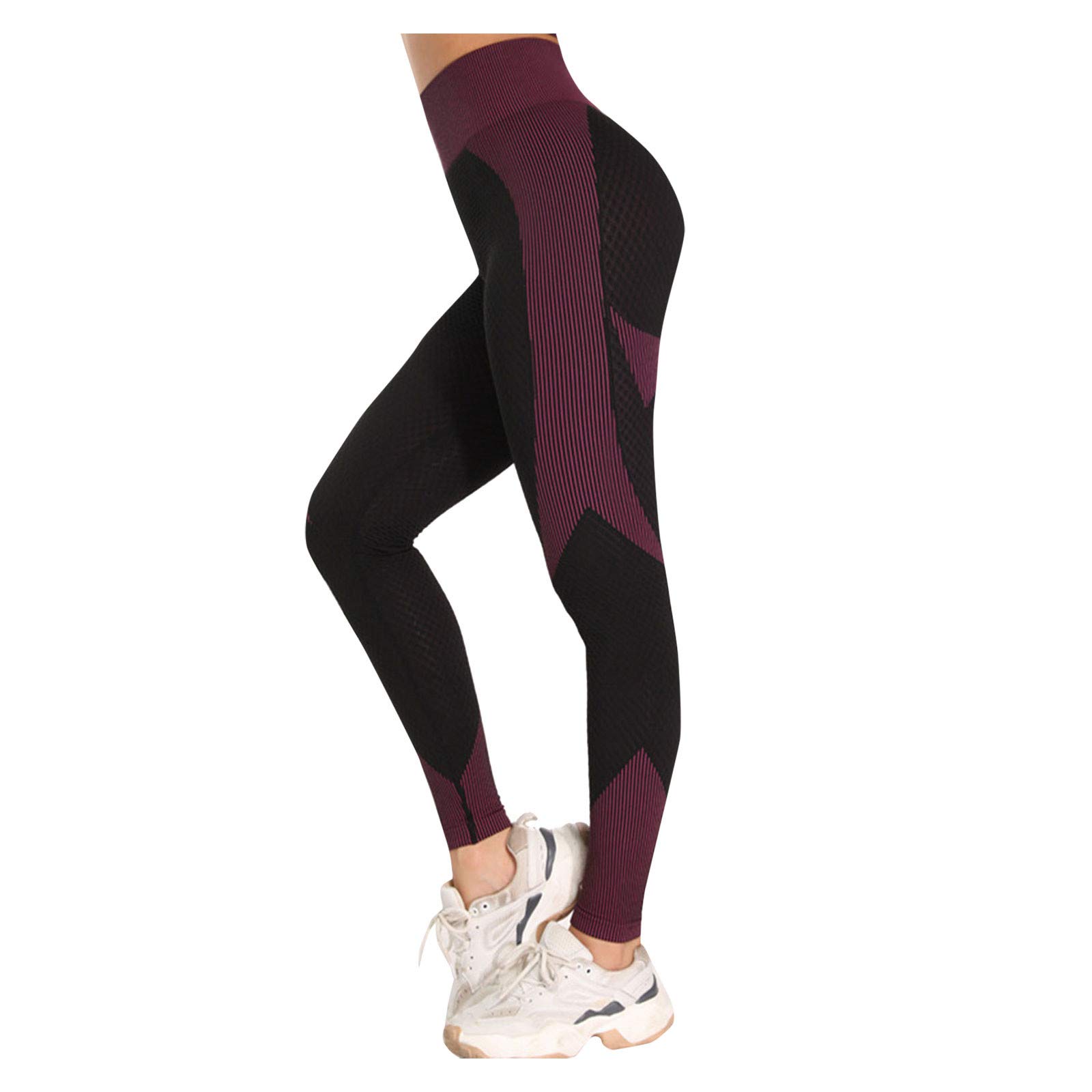 2022 Women's High Waisted Butt Lifting Yoga Pants - Tummy Control Workout Leggings, Soft Gym Jogger Tights for Running, Fitness & Lounge Wear - Plus Size Available
