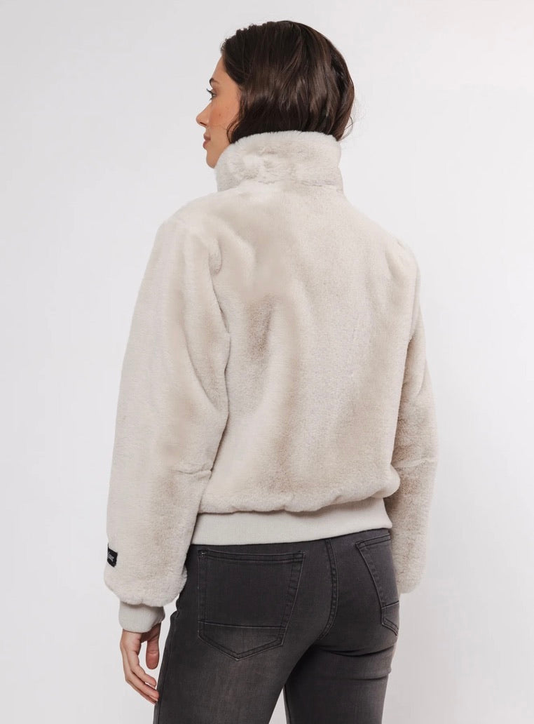 Ambra Jacket in Birch - Lightweight Waterproof Windbreaker for Women - Perfect for Hiking, Travel & Outdoor Adventures