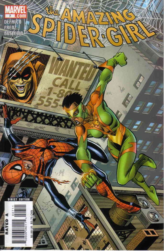 Amazing Spider-Girl #7 VF/NM Marvel Comic Book - Hobgoblin Villain Story | Collectible Superhero Comics for Marvel Fans & Comic Book Enthusiasts