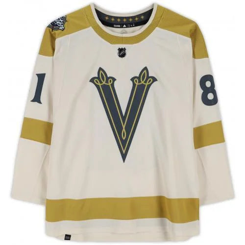 Jonathan Marchessault Autographed Vegas Golden Knights 2024 Winter Classic Jersey with JSA COA - Signed Hockey Memorabilia for Collectors & Fans - Perfect for Display, Gifts, and Sports Memorabilia Collections