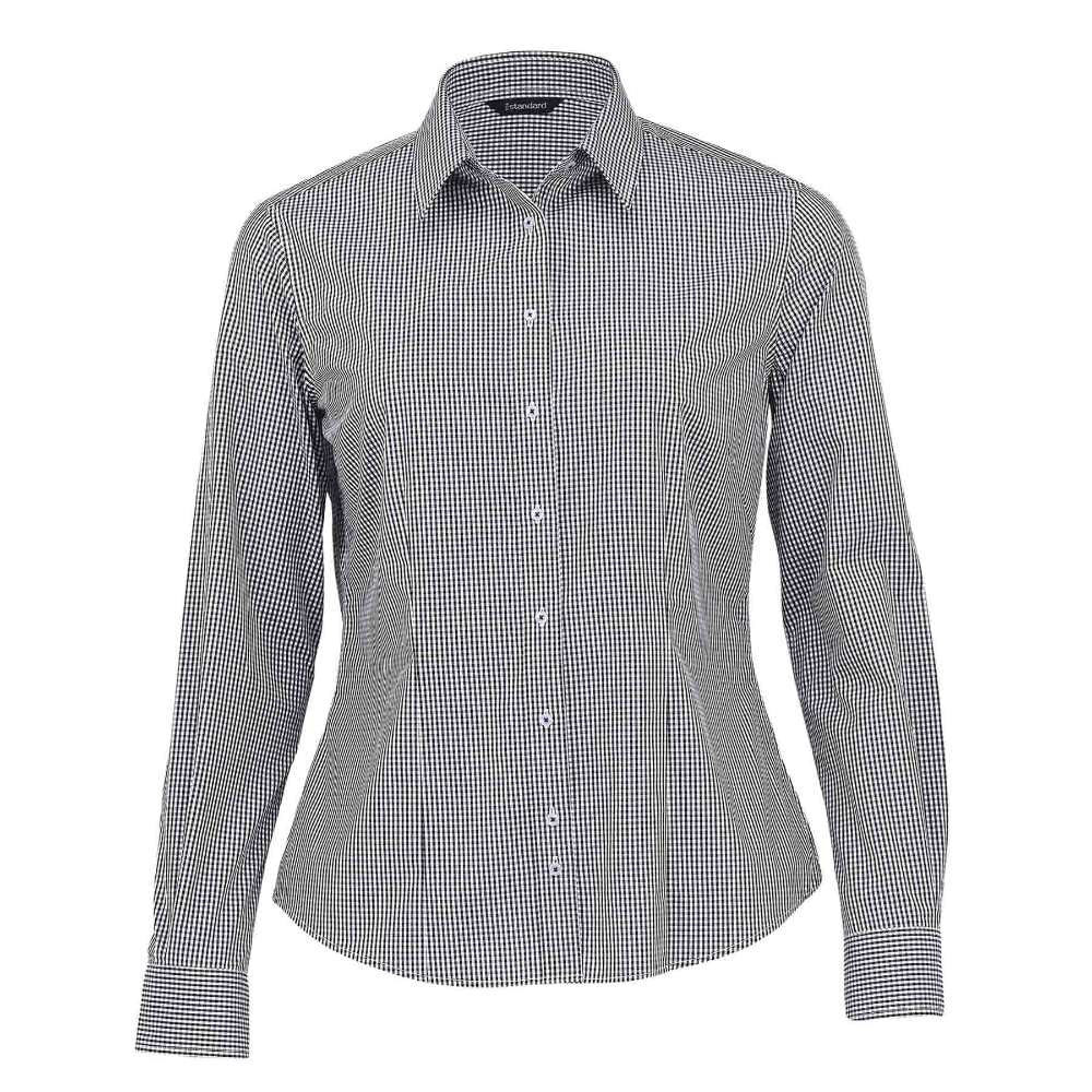 Kingston Check Shirt for Women - Stylish Flannel Plaid Button-Up Top for Casual Wear & Layering | Perfect for Office, Outings & Fall Fashion