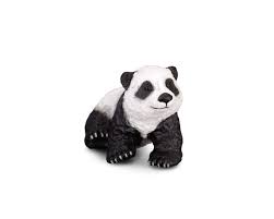 CollectA Wild Animal Figurine - Realistic Sitting Panda Cub Toy for Kids, Educational Animal Model for Nature Play & Collection (Perfect for Birthday Gifts, Classroom Learning & Diorama Displays)