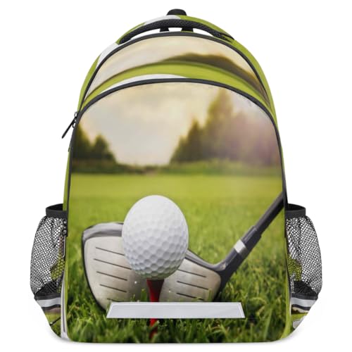 Sport Golf Club Ball Grass
