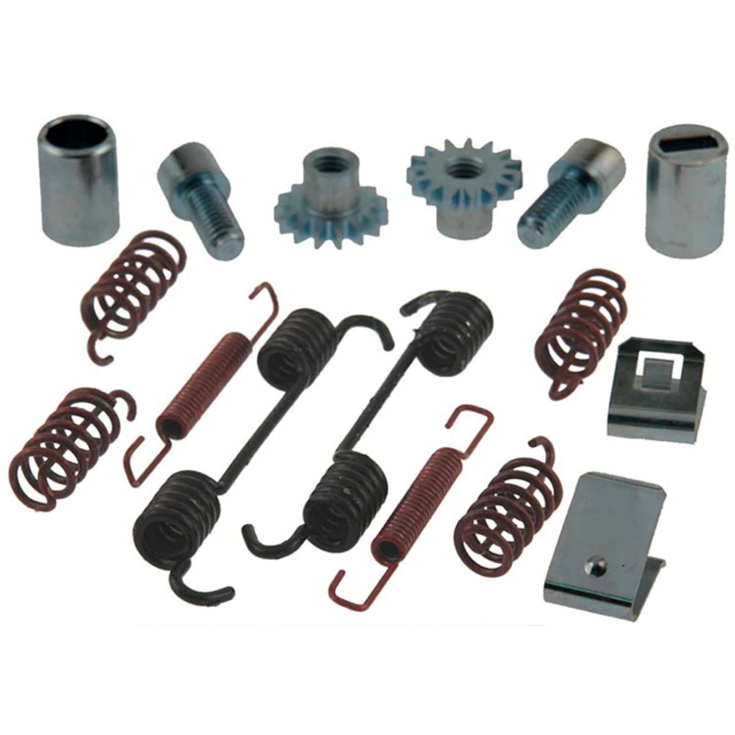 ACDelco Professional 18K1787 Rear Parking Brake Hardware Kit - Includes Springs, Screws, Nuts, Tips & Grease - Perfect for Car Brake System Repair & Maintenance