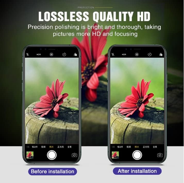 REALME C55 Camera Lens Protector - 3D Tempered Glass, Ultra Thin HD, Anti-Scratch & Bubble-Free | Perfect for Outdoor Photography, Travel & Daily Protection