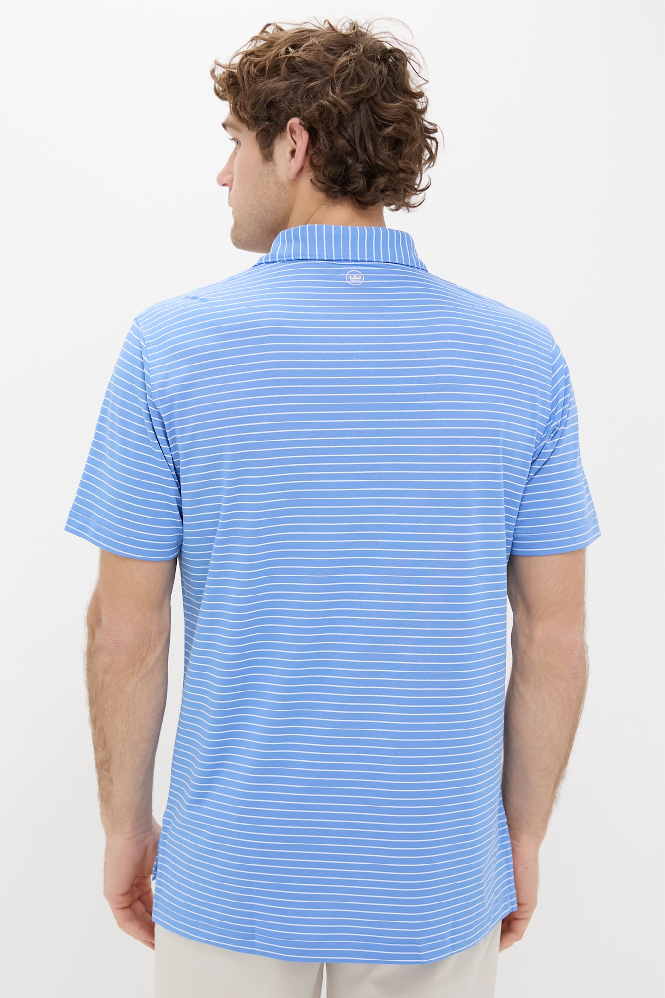 Blue Sea Winston Performance Mesh Polo Shirt for Men - Breathable Quick-Dry Golf & Casual Wear - Perfect for Outdoor Sports, Work & Everyday Comfort